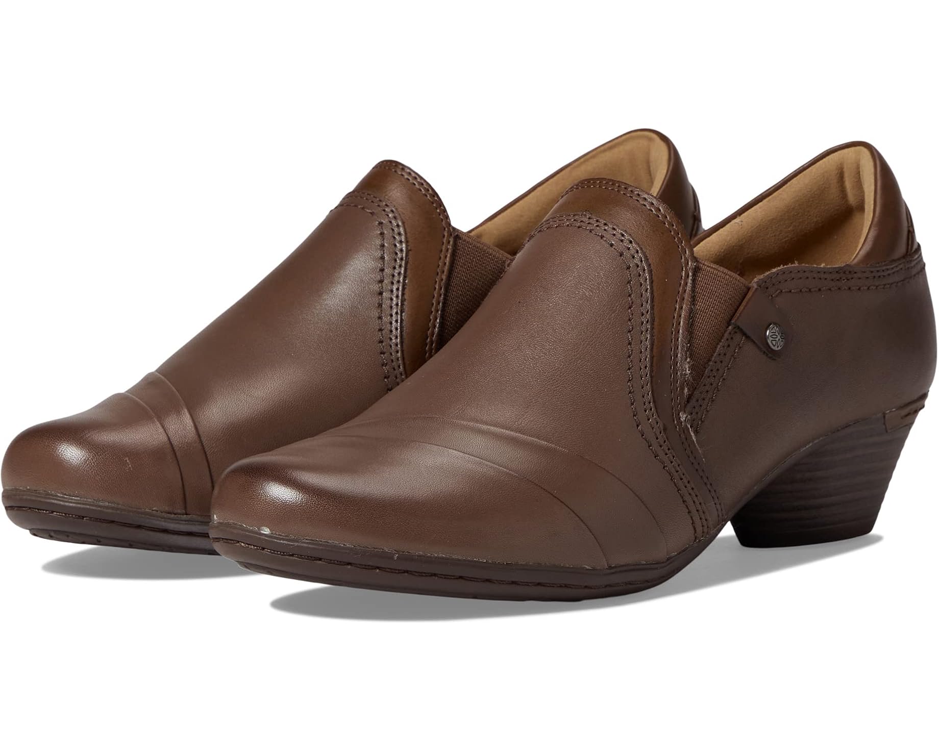 (取寄) コブ ヒル レディース ローレル スリッポン Cobb Hill women Laurel Slip-On Bark Leather｜ジェットラグ店