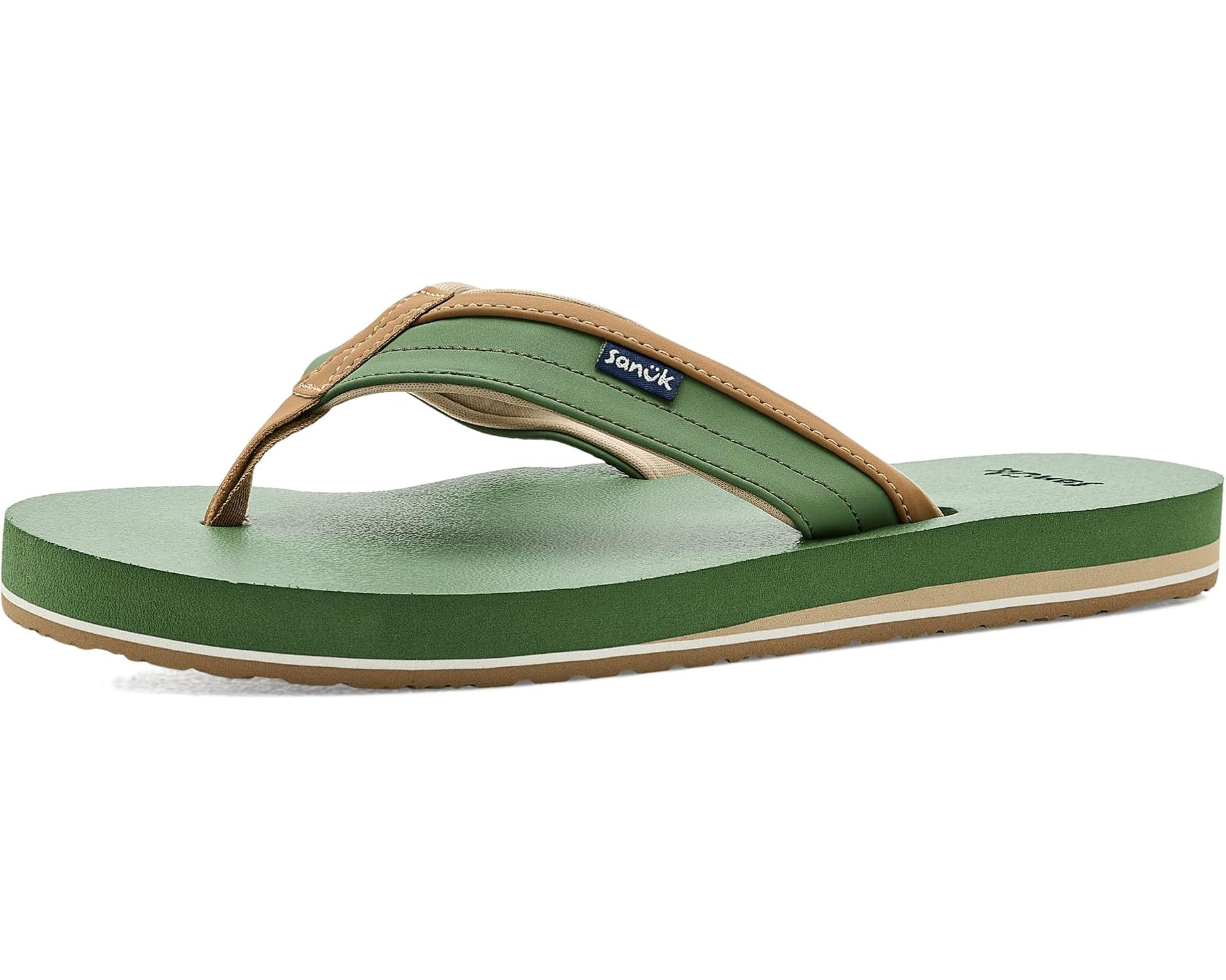(取寄) サヌーク メンズ ジギー Sanuk men Ziggy Vineyard Green|ジェットラグ店