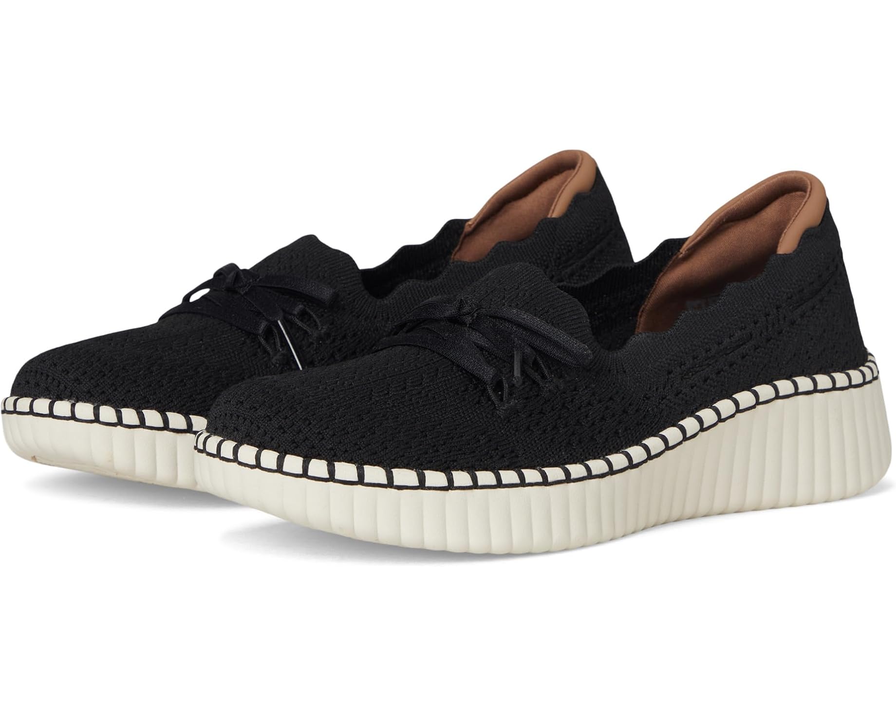 (取寄) スケッチャーズ レディース ウィルシャー ブールバード - ニット セイル SKECHERS women Wilshire Blvd - Knit Sail Black|ジェットラグ店