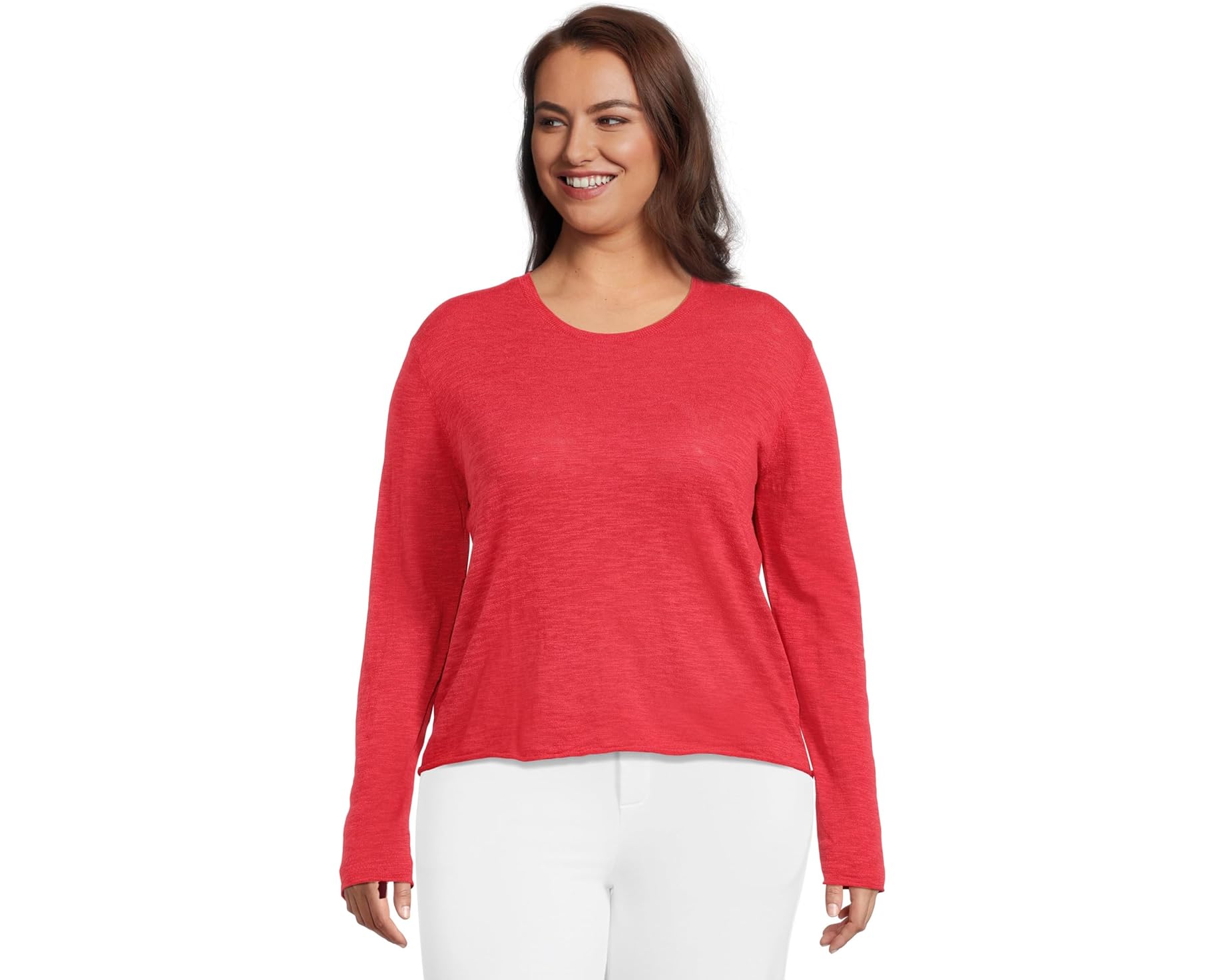 (取寄) モッドオードック レディース ロング スリーブ クルー ネック セーター Mod-o-doc women Long Sleeve Crew Neck Sweater Glazed Cherry｜ジェットラグ店
