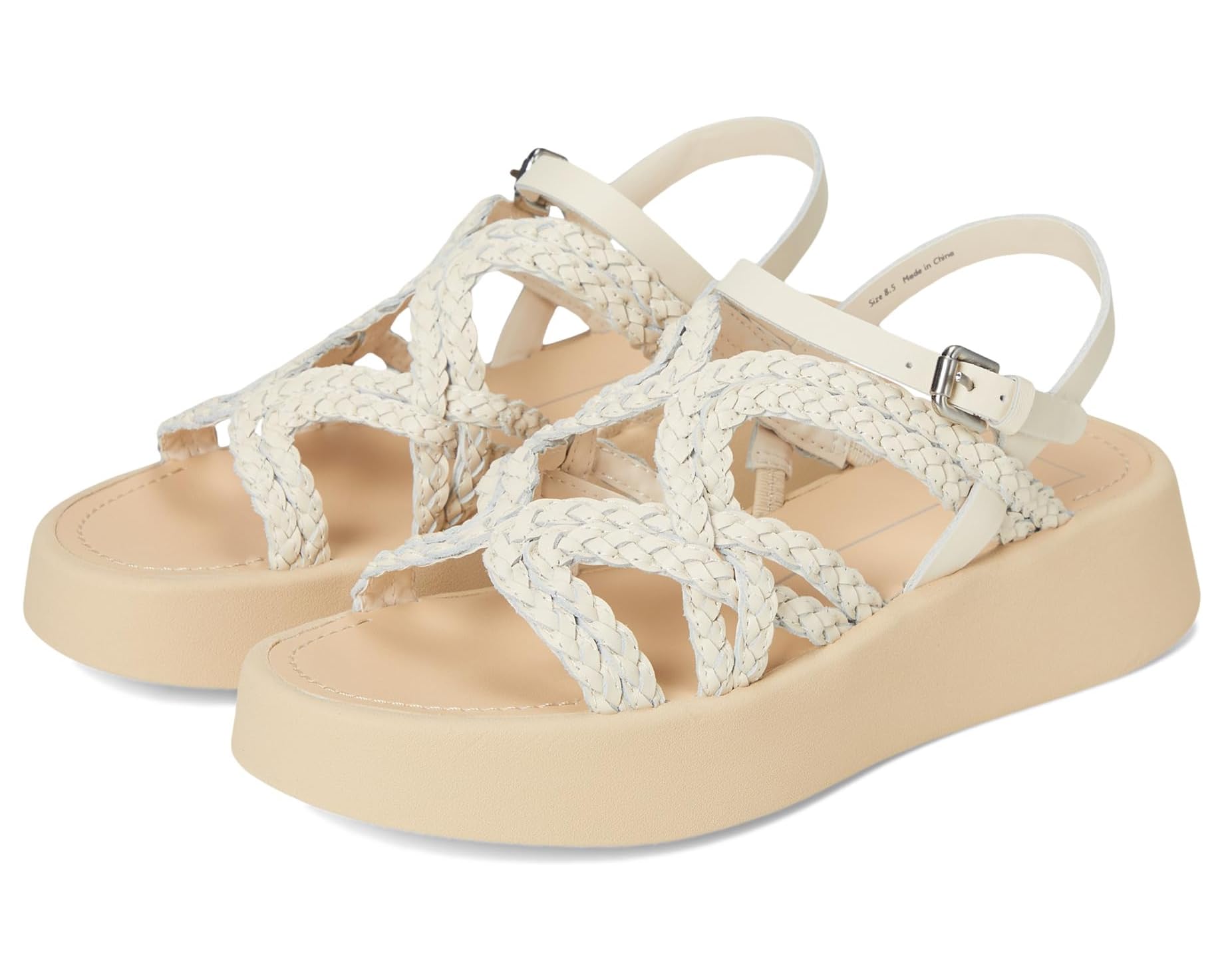 (取寄) ドルチェヴィータ レディース ギャツビー Dolce Vita women Gatsby Creme Leather｜ジェットラグ店