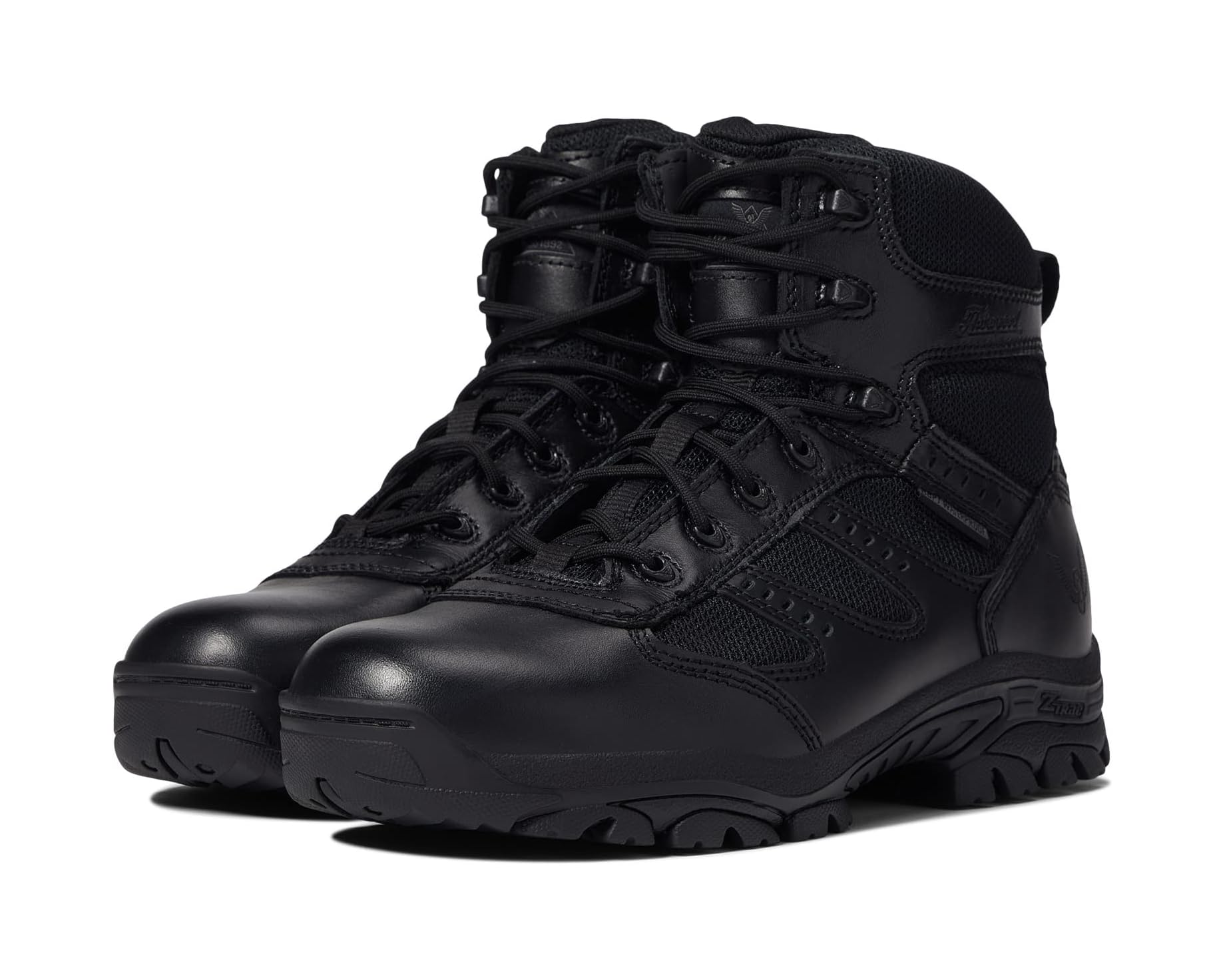 (取寄) ソログッド メンズ プレーン トゥ ウォータープルーフ Thorogood men 6" Plain Toe Waterproof Black｜ジェットラグ店 33,436円