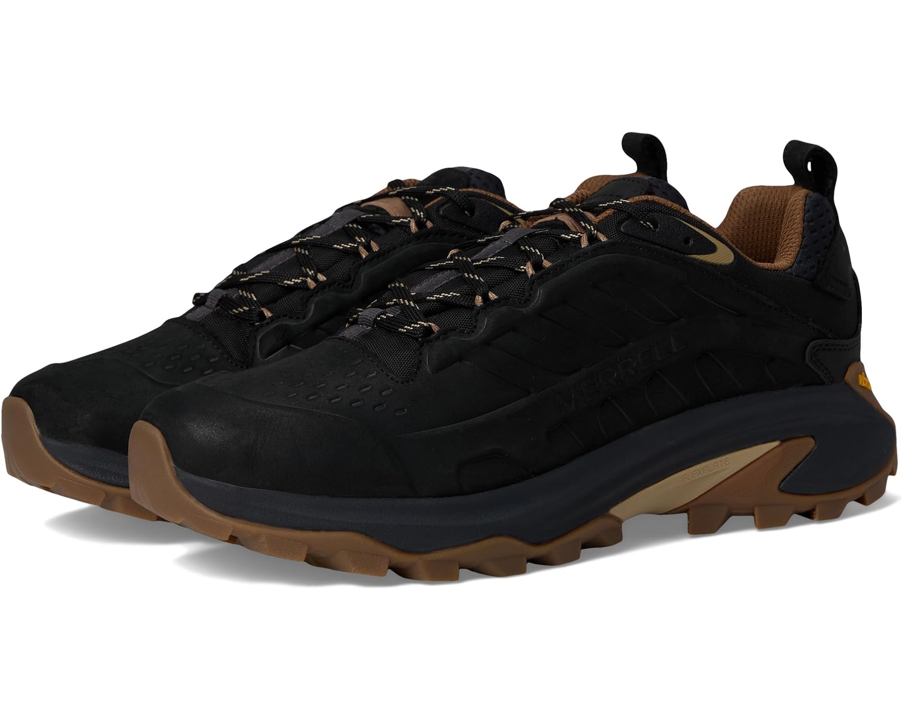 (取寄) メレル メンズ モアブ スピード 2 レザー ウォータープルーフ Merrell men Moab Speed 2 Leather Waterproof Black｜ジェットラグ店