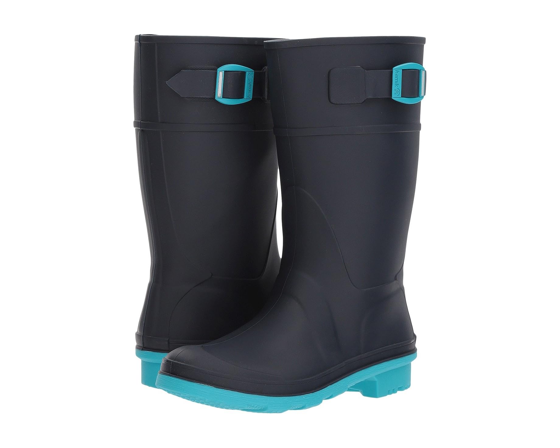 (取寄) カミック キッズ レインドロップス (リトル キッド/ビッグ キッド) Kamik kids Raindrops (Little Kid/Big Kid) Navy/Teal|ジェットラグ店