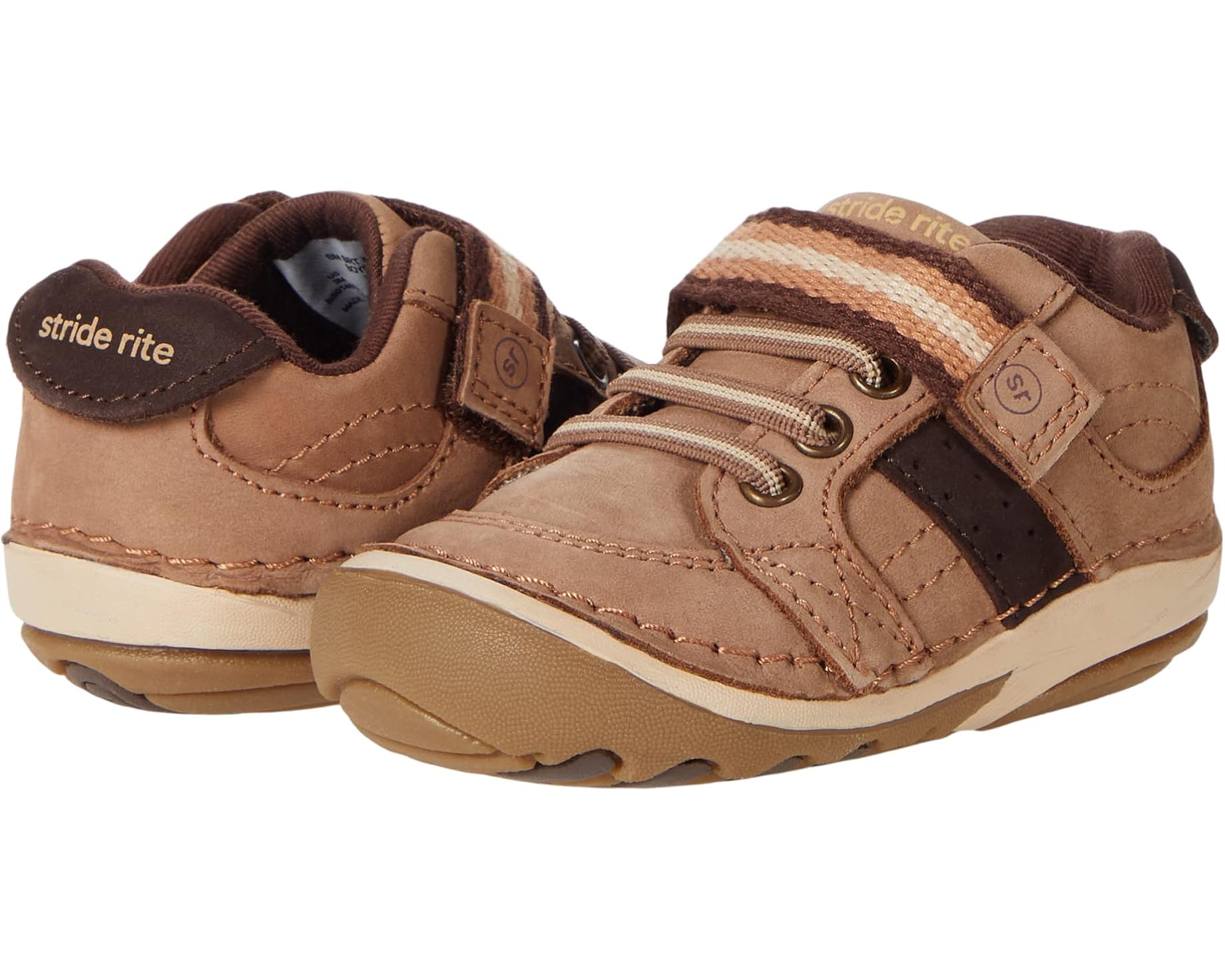 (取寄) ストライド ライト Srt SM アーティ (インファント/トドラー) Stride Rite SRT SM Artie (Infant/Toddler) Tan｜ジェットラグ店 17,013円