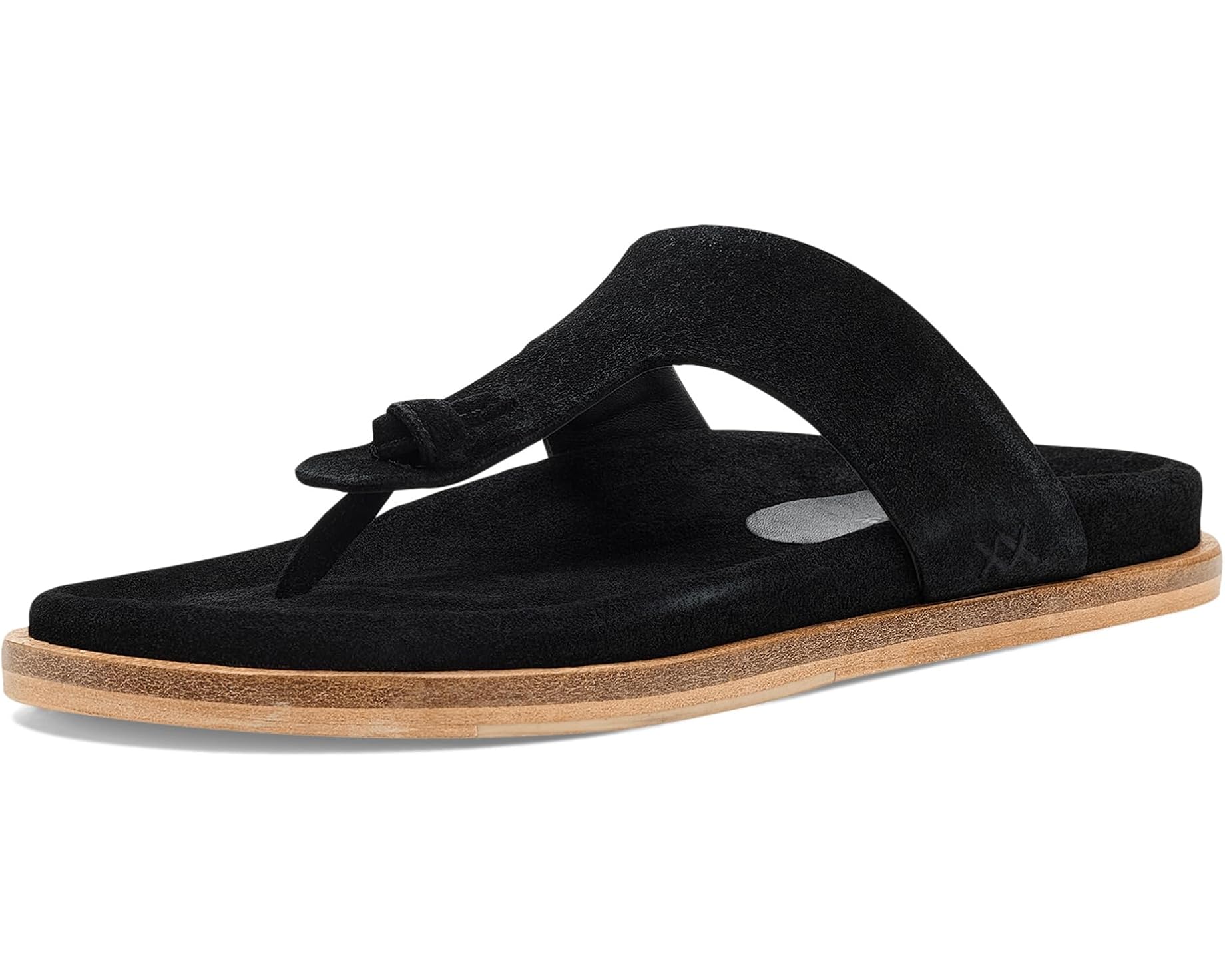 (取寄) フリーピープル レディース ミカ フットベッド サンダル Free People women Mika Footbed Sandal Black Suede｜ジェットラグ店