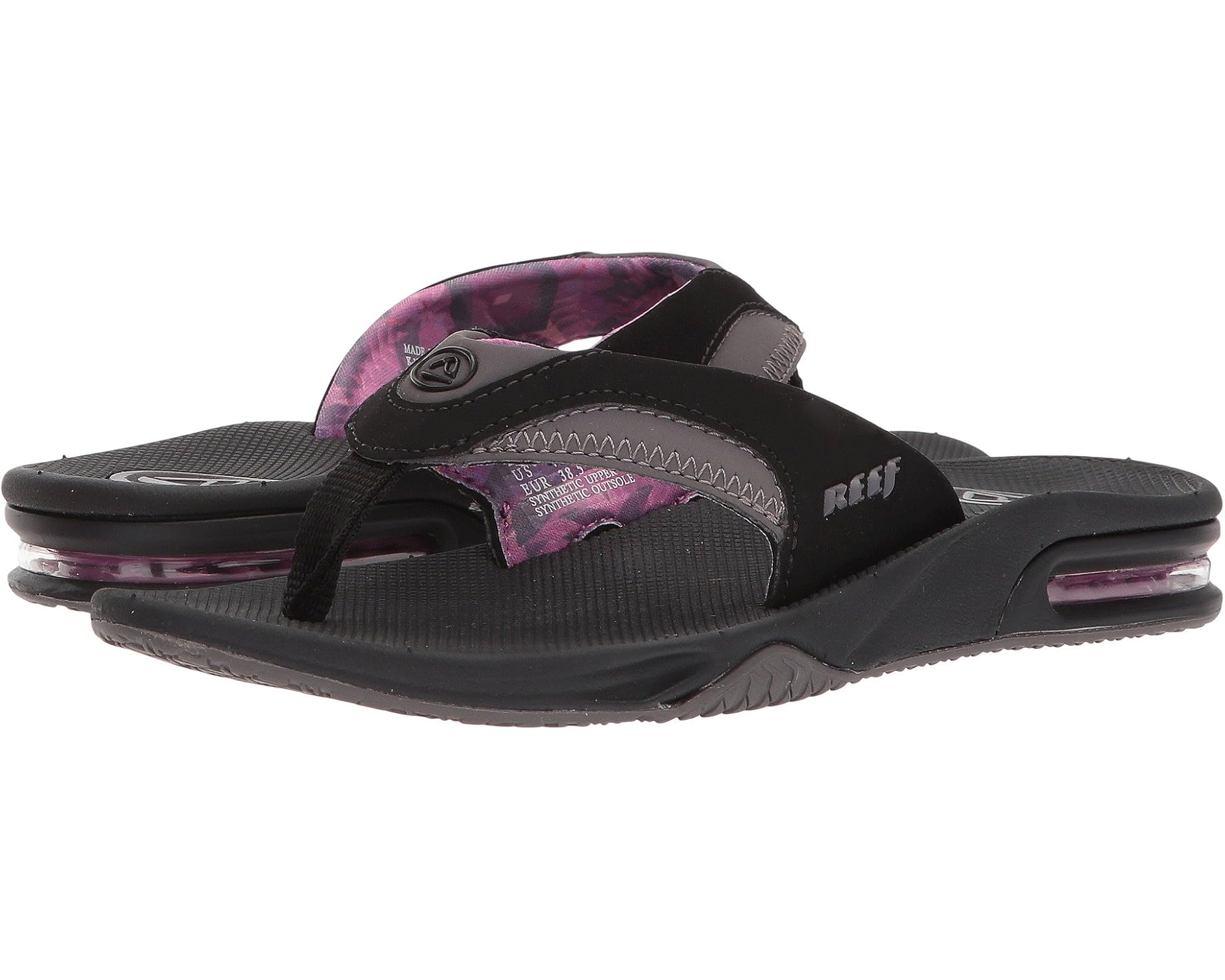 (取寄) リーフ レディース ファニング w Reef women Fanning W Black/Grey 2｜ジェットラグ店