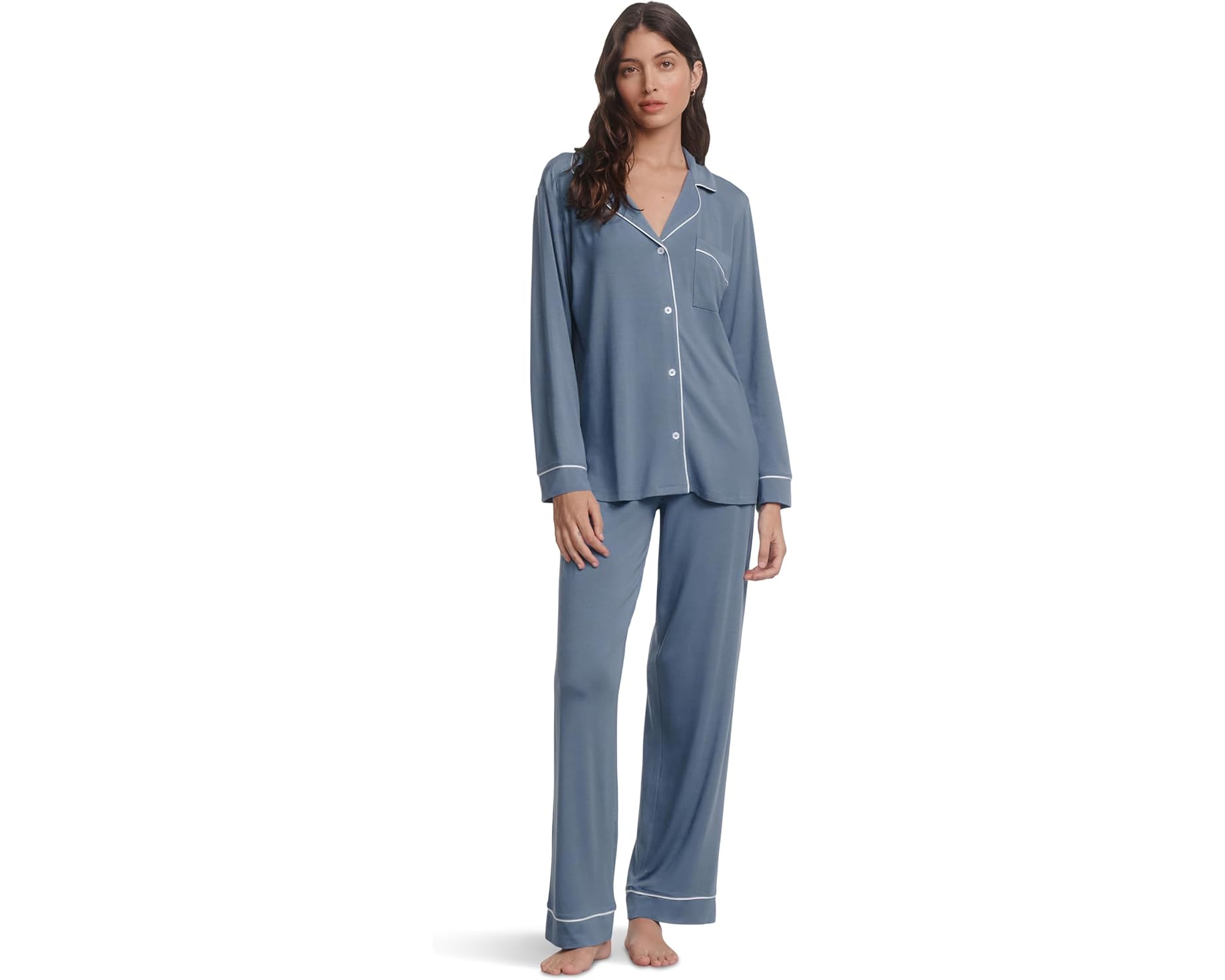 (取寄) エバージェイ レディース ジゼル - Pj セット Eberjey women Gisele - PJ Set Slate Blue|ジェットラグ店
