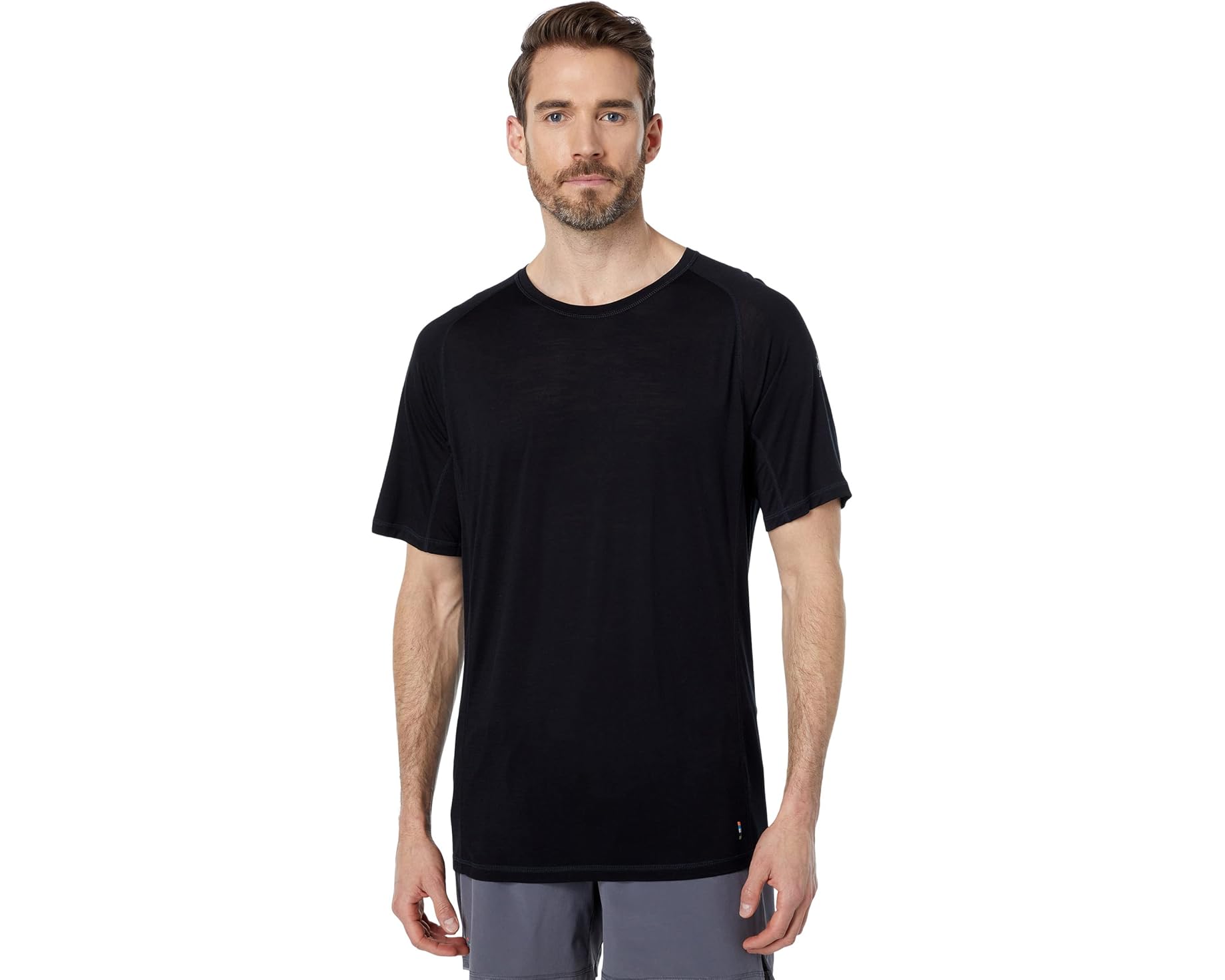 (取寄) スマートウール メンズ アクティブ ウルトラライト ショート スリーブ Smartwool men Active Ultralite Short Sleeve Black｜ジェットラグ店