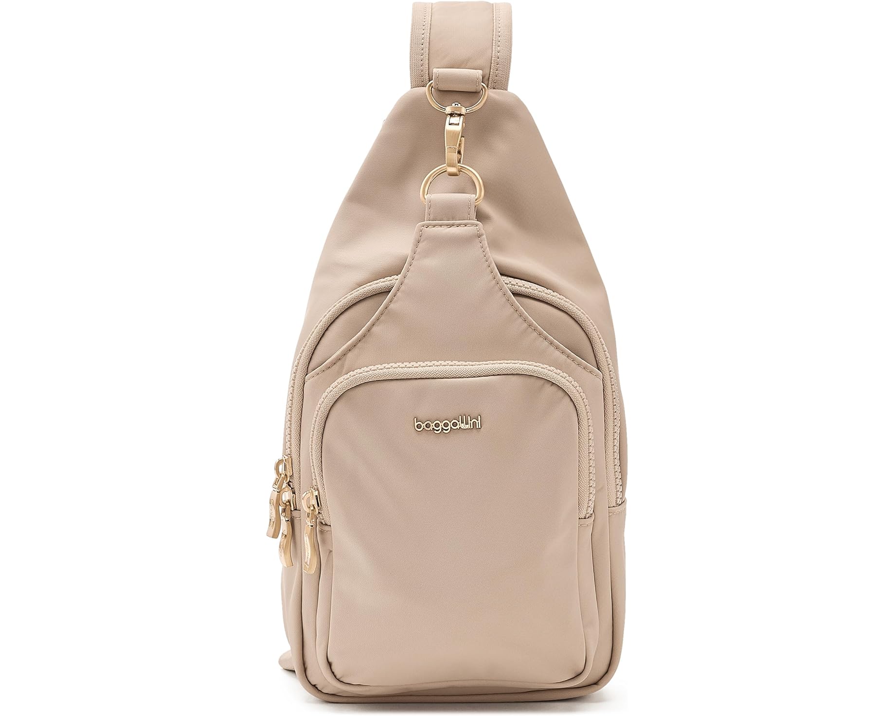 (取寄) バッガリーニ セントラル パーク スリング Baggallini Central Park Sling Desert Sand Twill｜ジェットラグ店