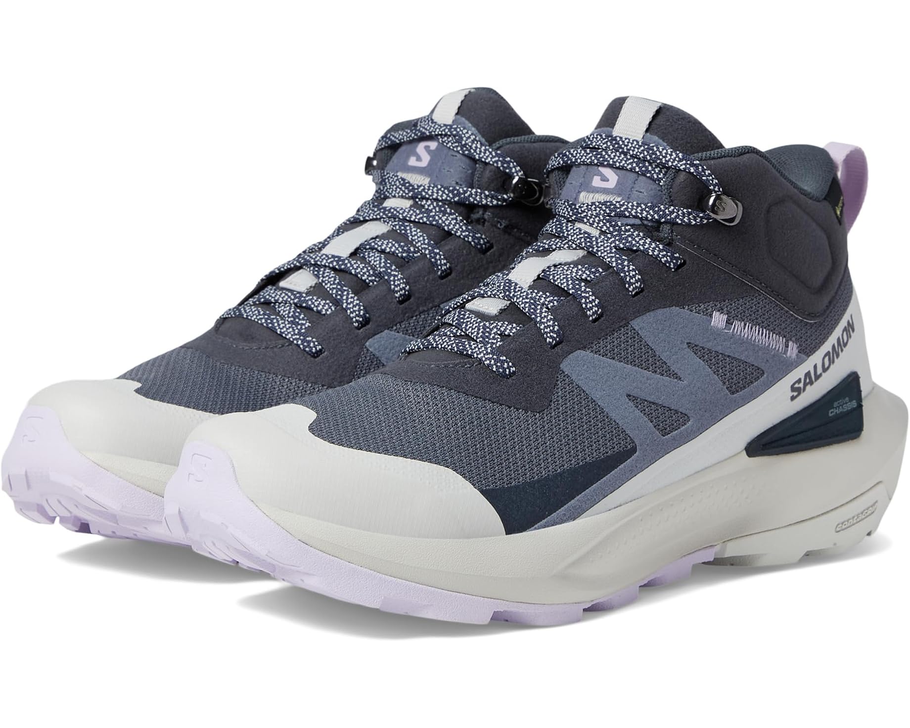 (取寄) サロモン レディース エリクシール アクティブ ミッド GTX Salomon women Elixir Active Mid GTX India Ink｜ジェットラグ店