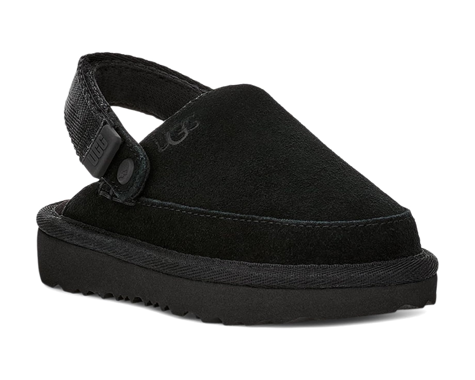 (取寄) アグ キッズ ゴールデンスター クロッグス (トドラー) UGG kids Goldenstar Clogs (Toddler) Black|ジェットラグ店