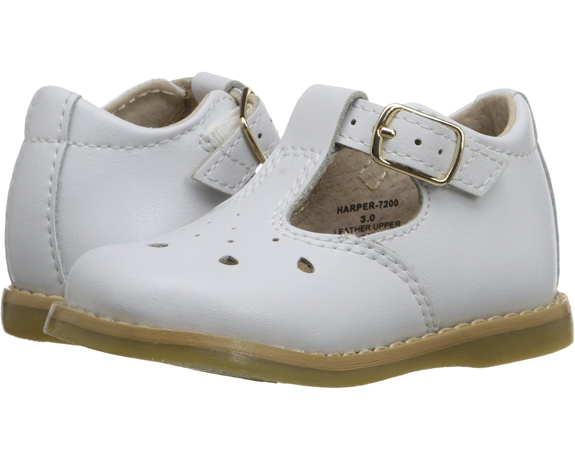 (取寄) フットメイト ハーパー (インファント/トドラー) FootMates Harper (Infant/Toddler) White｜ジェットラグ店