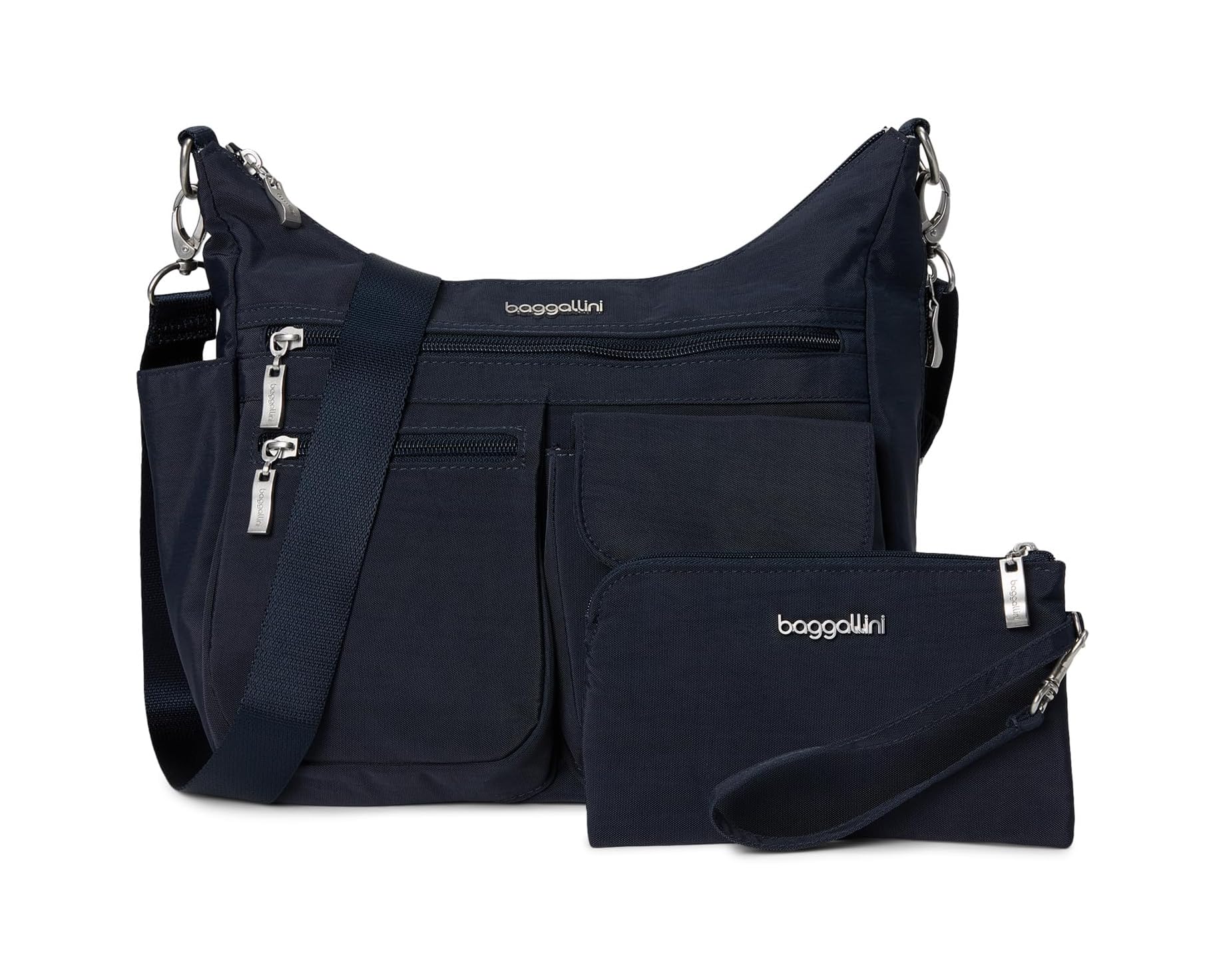 (取寄) バッガリーニ モダン エブリウェア バッグ Baggallini Modern Everywhere Bag French Navy|ジェットラグ店