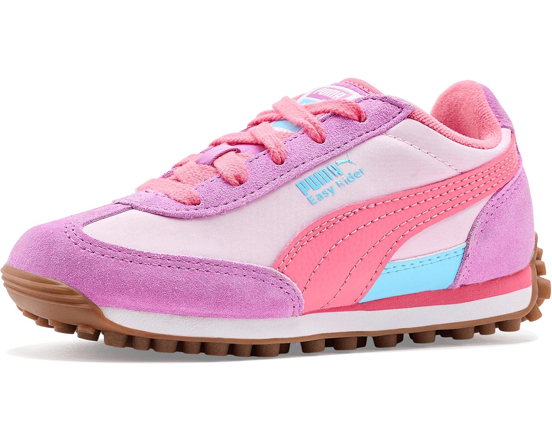 (取寄) プーマ イージー ライダー (リトル キッド) PUMA Easy Rider (Little Kid) Pearl Pink/Magic Rose｜ジェットラグ店