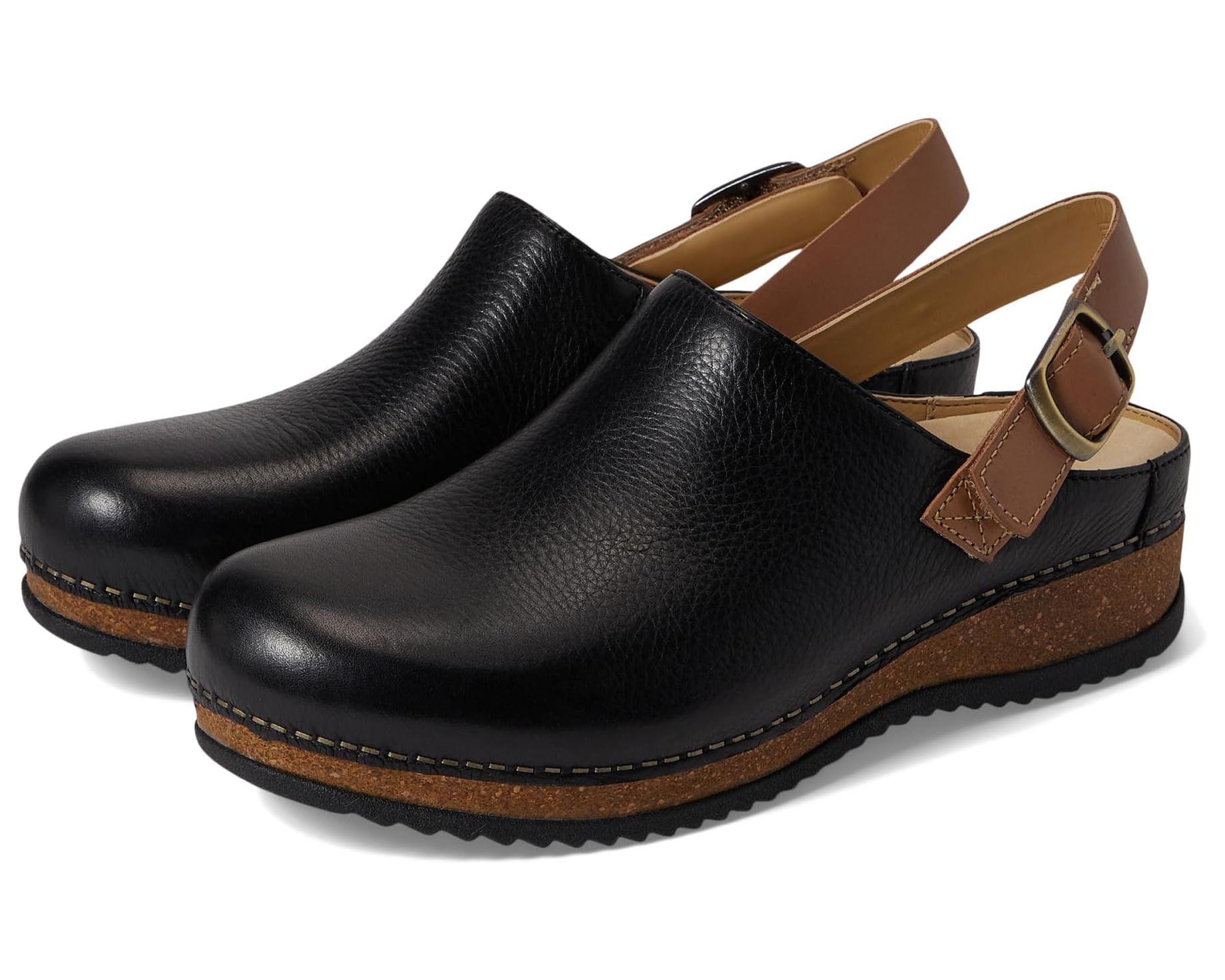 (取寄) ダンスコ レディース メリン Dansko women Merrin Black Waxy Milled|ジェットラグ店