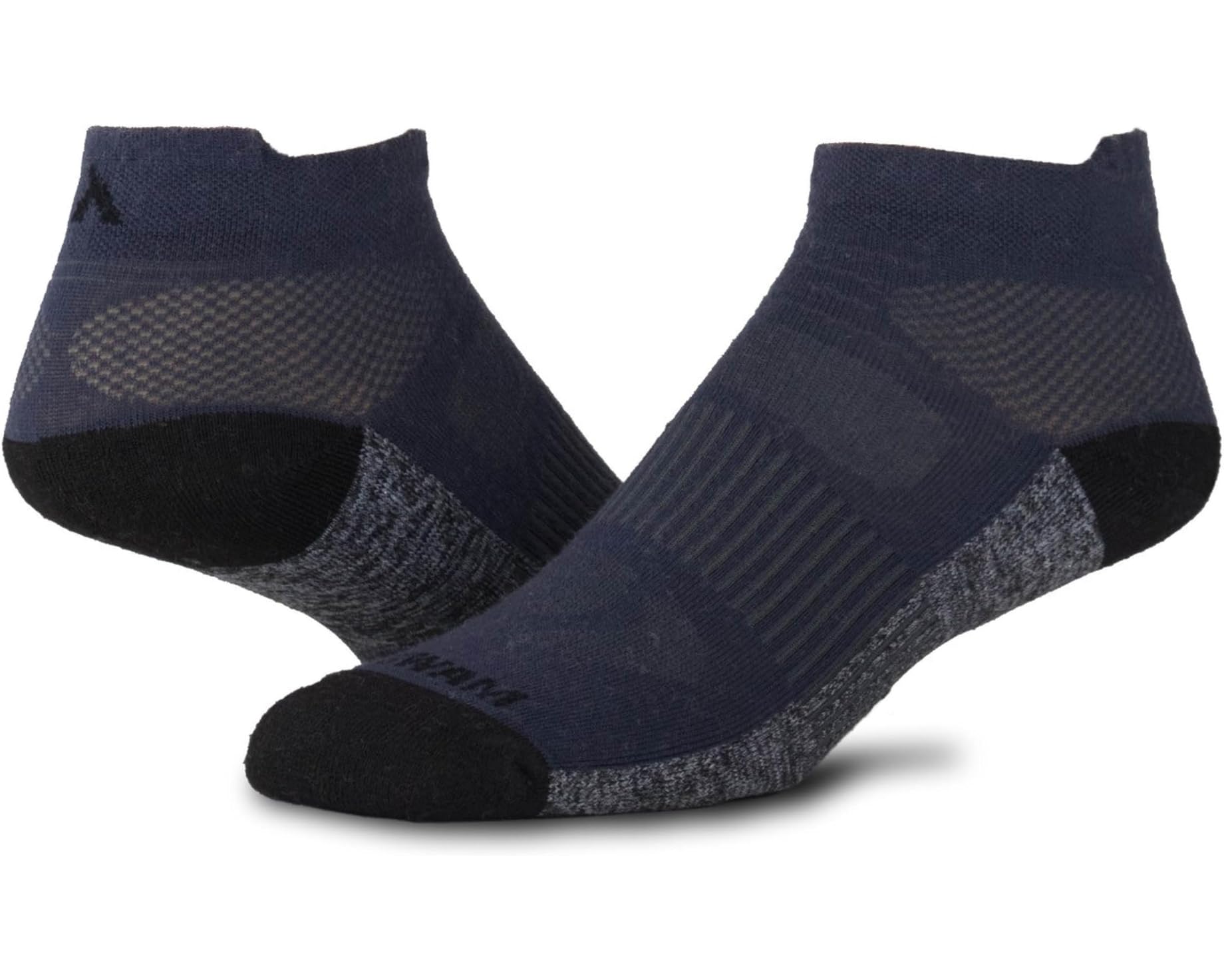 (取寄) ウィグワム ユニセックス アテイン ライトウェイト T-ロー 2-パック Wigwam unisex Attain Lightweight T-Low 2-Pack Graphite｜ジェットラグ店