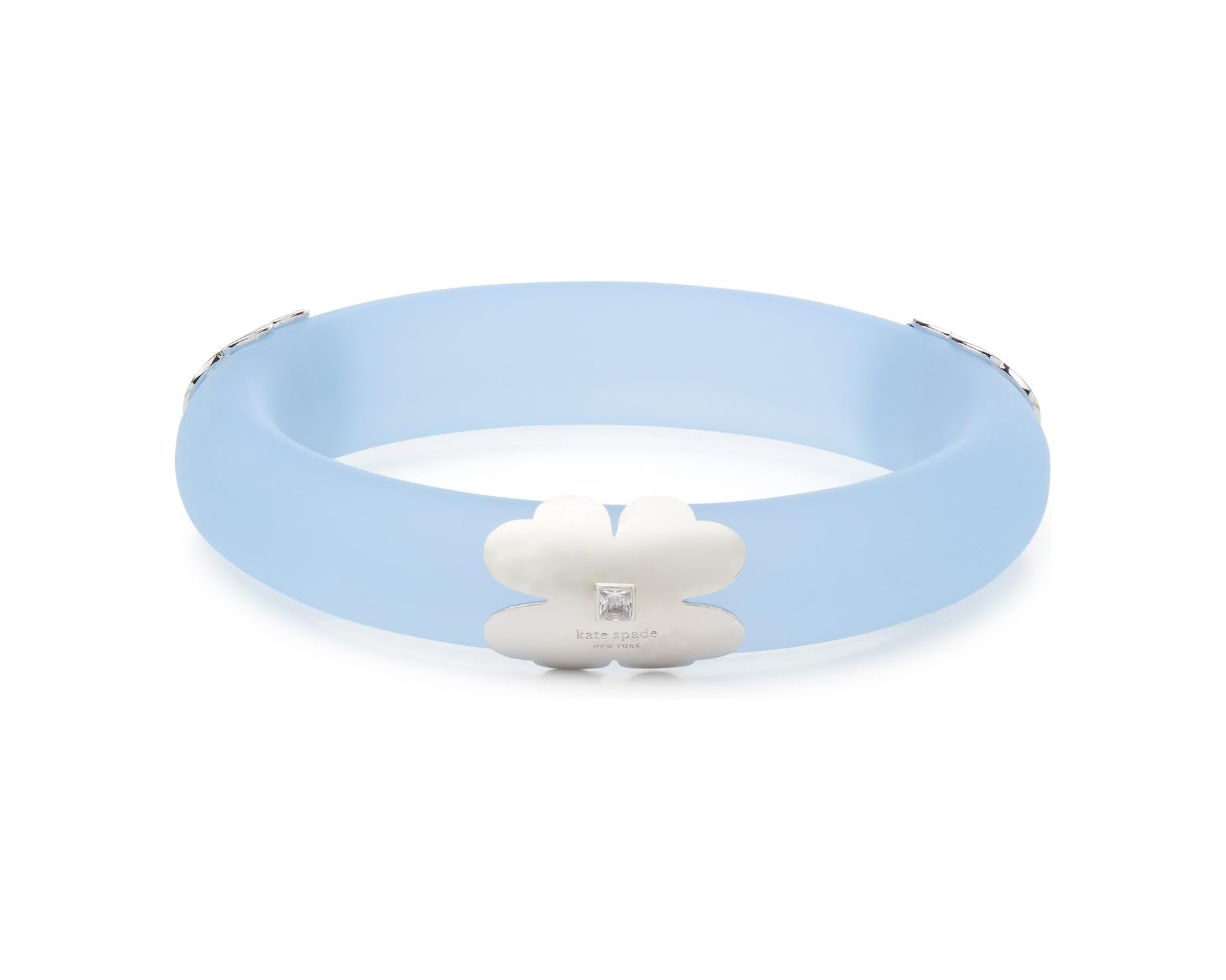 (取寄) ケイトスペード ヘリテージ ブルーム バングル Kate Spade New York Heritage Bloom Bangle Icy Blue|ジェットラグ店