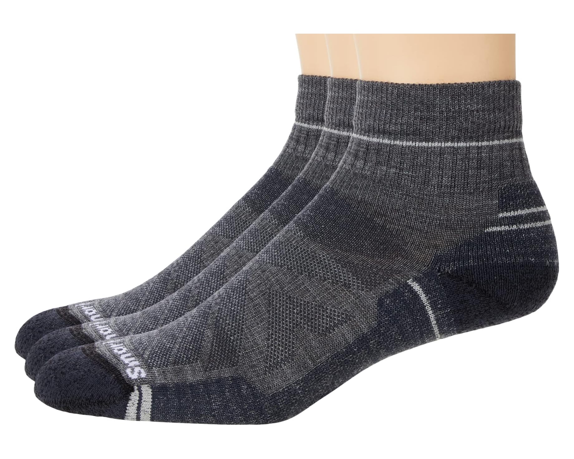 (取寄) スマートウール ユニセックス パフォーマンス ハイク ライト クッション アンクル 3-パック Smartwool unisex Performance Hike Light Cushion Ankle 3-Pack Medium Gray｜ジェットラグ店
