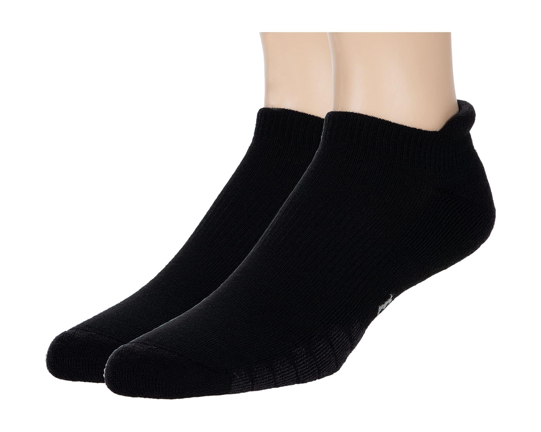 (取寄) ユーロソックス ユニセックス エース クール ノー ショー タブ 2-パック Eurosock unisex Ace Cool No Show Tab 2-Pack Black｜ジェットラグ店