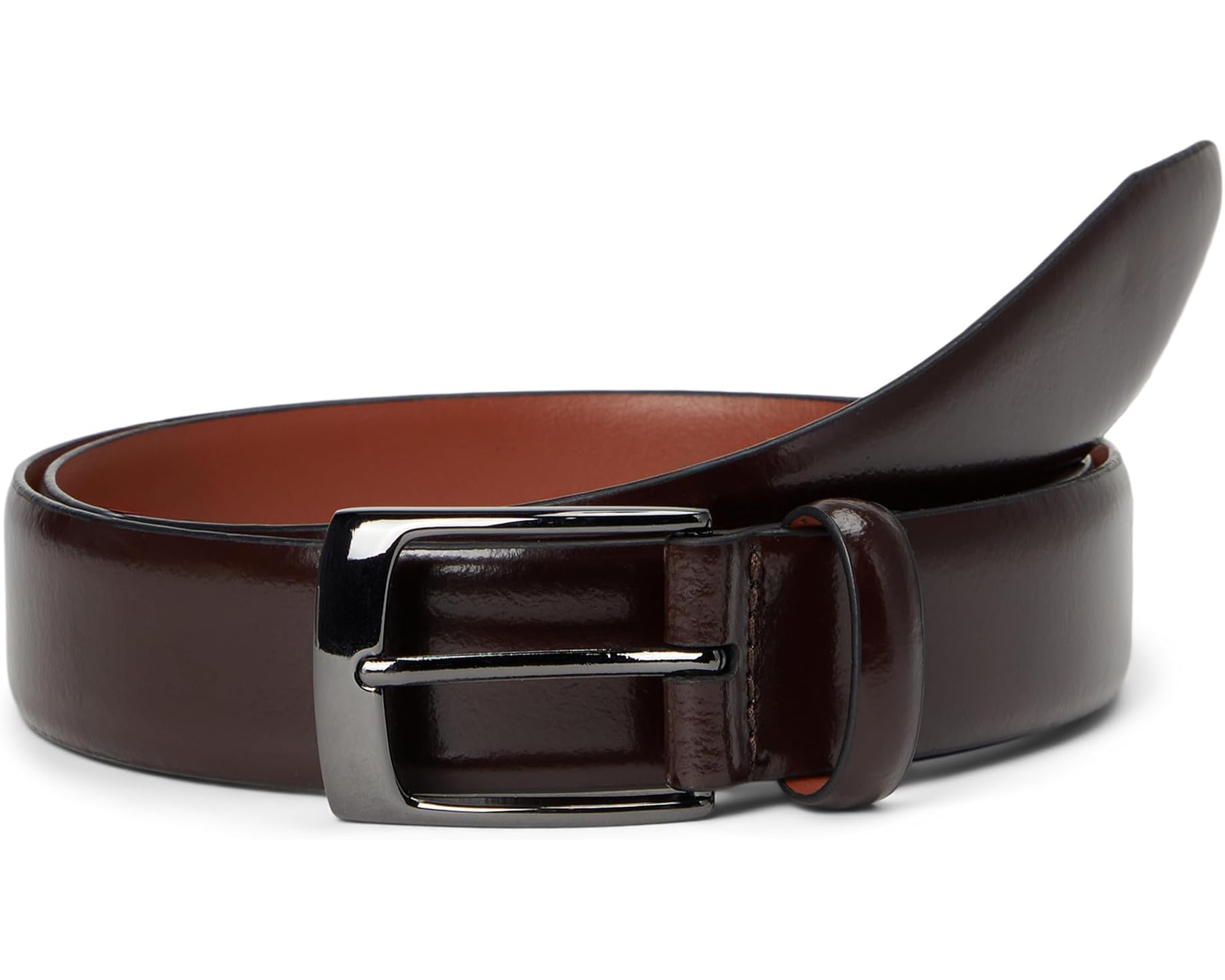 (取寄) ジョンストン&マーフィー アップトン ドレス ベルト Johnston & Murphy Upton Dress Belt Mahogany｜ジェットラグ店