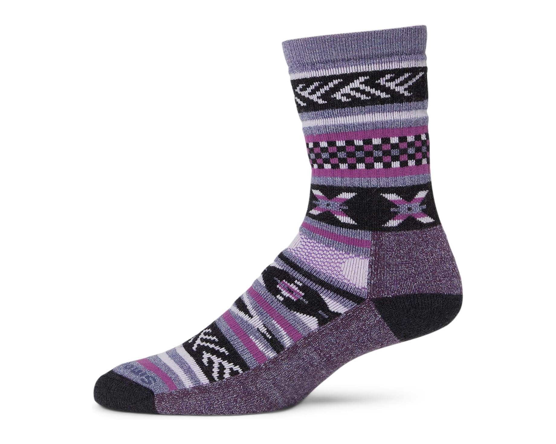 (取寄) スマートウール ユニセックス エブリデイ キャビン ゲームズ クルー ソックス Smartwool unisex Everyday Cabin Games Crew Socks Chalk Violet｜ジェットラグ店
