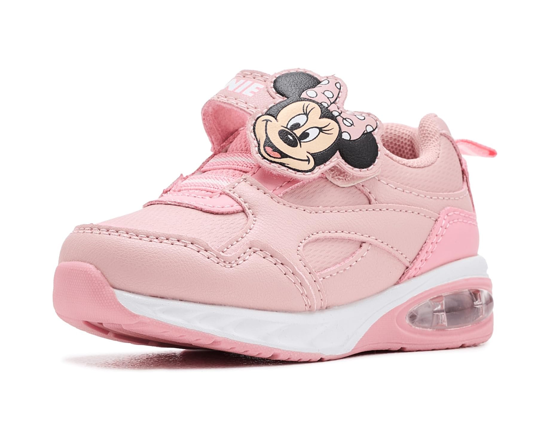 (取寄) ジョズモ ミニー マウス ライテッド スニーカー (トドラー/リトル キッド) Josmo Minnie Mouse Lighted Sneakers (Toddler/Little Kid) Pink 2|ジェットラグ店