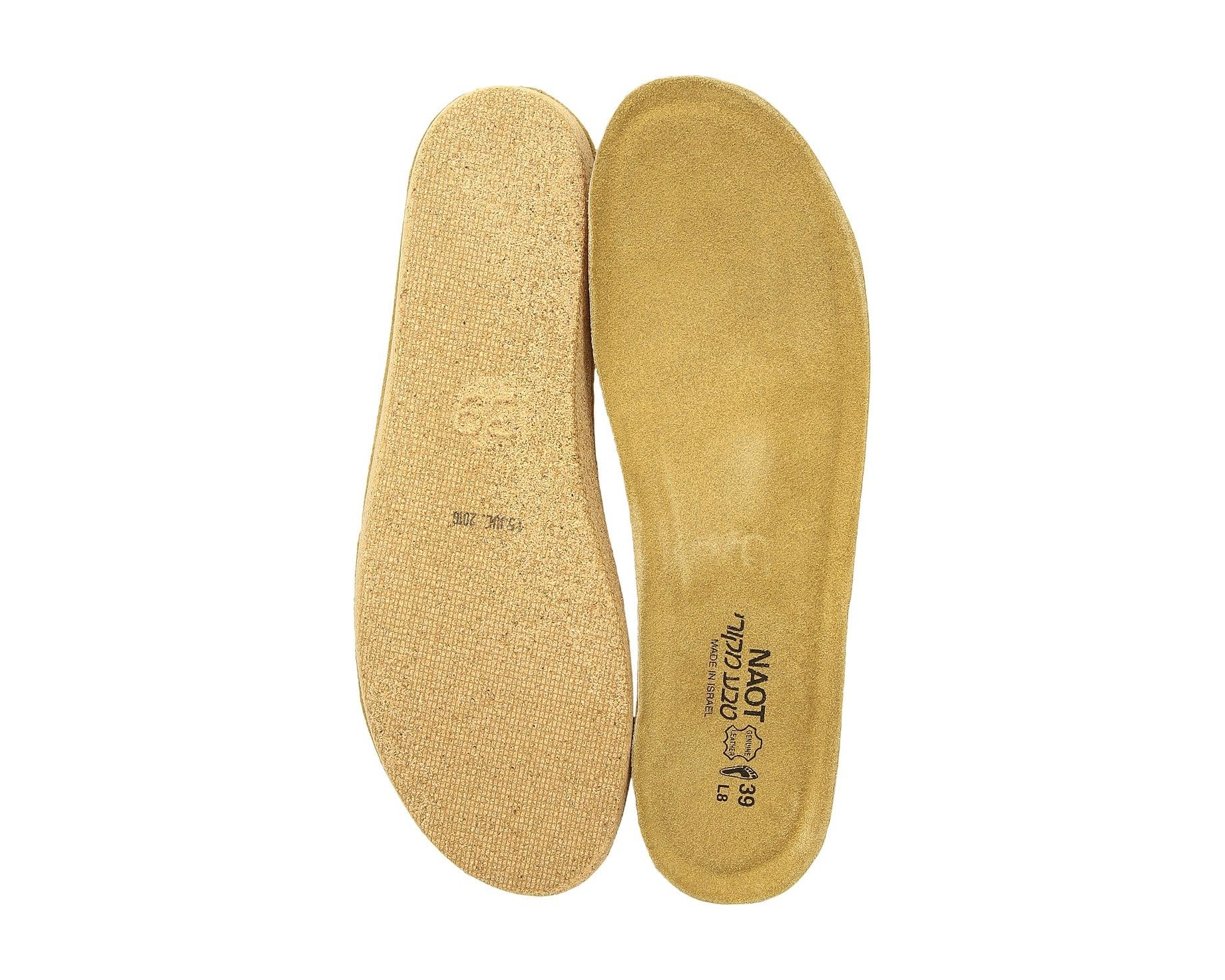 (取寄) ナオト レディース FB01 - スカンジナビアン リプレイスメント フットベッド Naot women FB01 - Scandinavian Replacement Footbed Natural｜ジェットラグ店