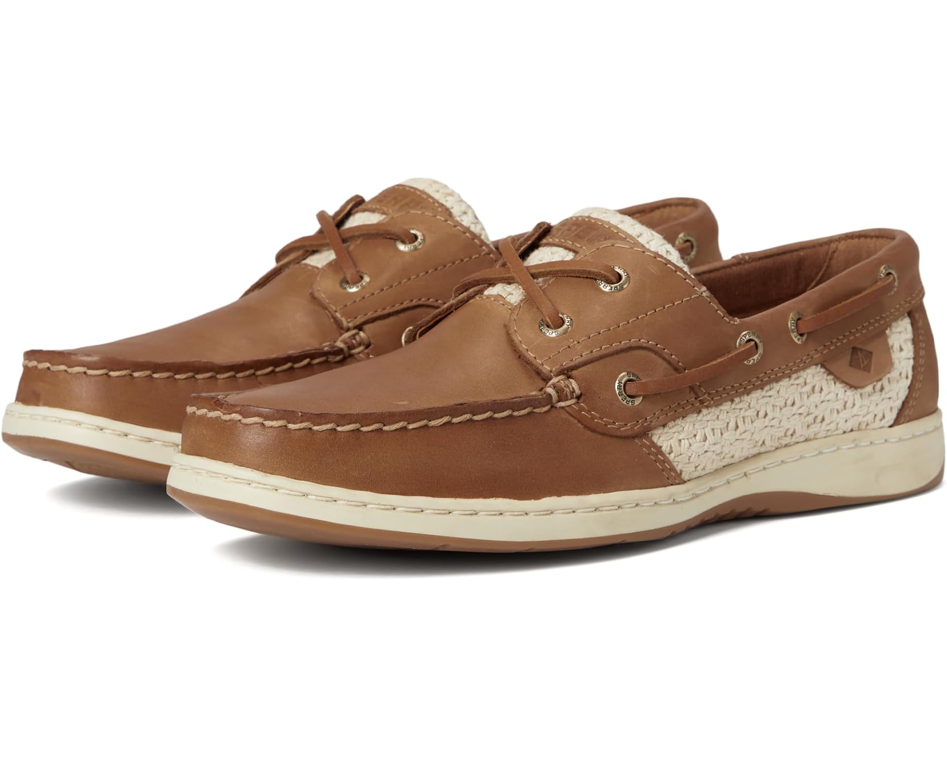 (取寄) スペリー レディース ブルーフィッシュ 2 アイ Sperry women Bluefish 2 Eye Tan Combo｜ジェットラグ店