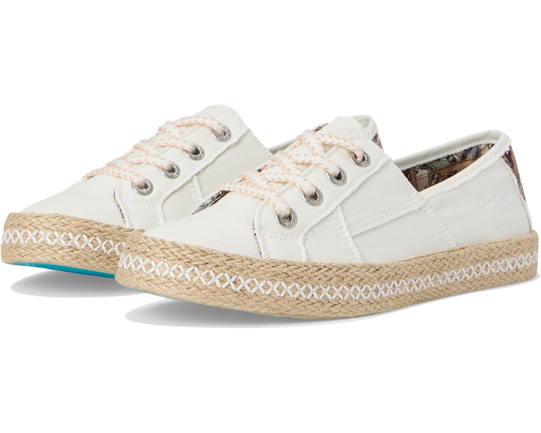(取寄) ブローフィッシュ マリブ レディース ブエノス オックスフォード Blowfish Malibu women Buenos Oxfords Cream Twill Fabric｜ジェットラグ店 16,553円