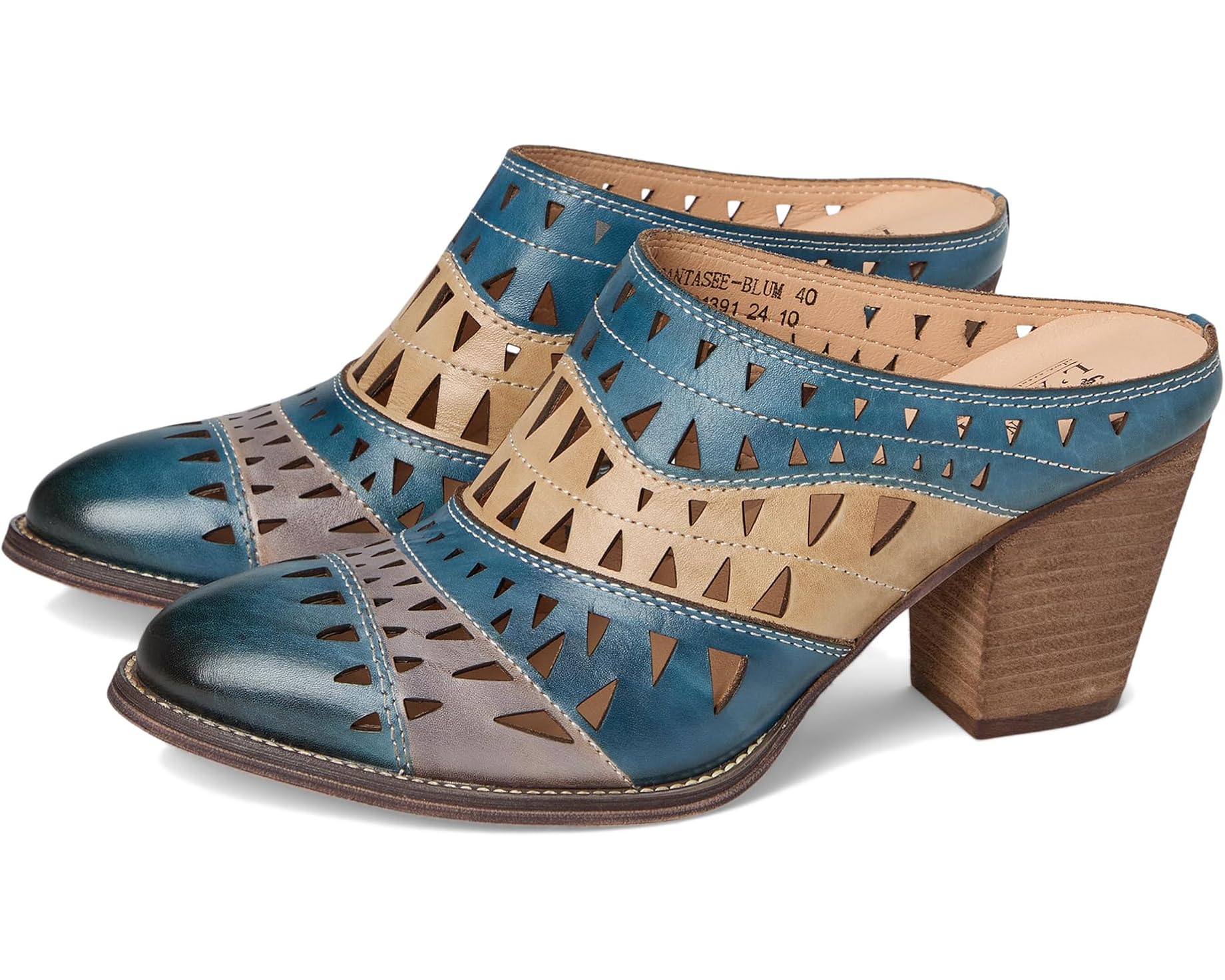 (取寄) ラルティストバイスプリングステップ レディース L'Artiste by Spring Step women Fantasee Blue Multi｜ジェットラグ店