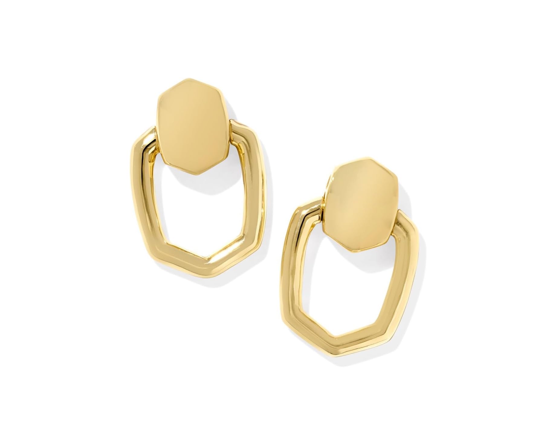 (取寄) ケンドラスコット カイア オープン フレーム イヤリングス Kendra Scott Kaia Open Frame Earrings Gold|ジェットラグ店