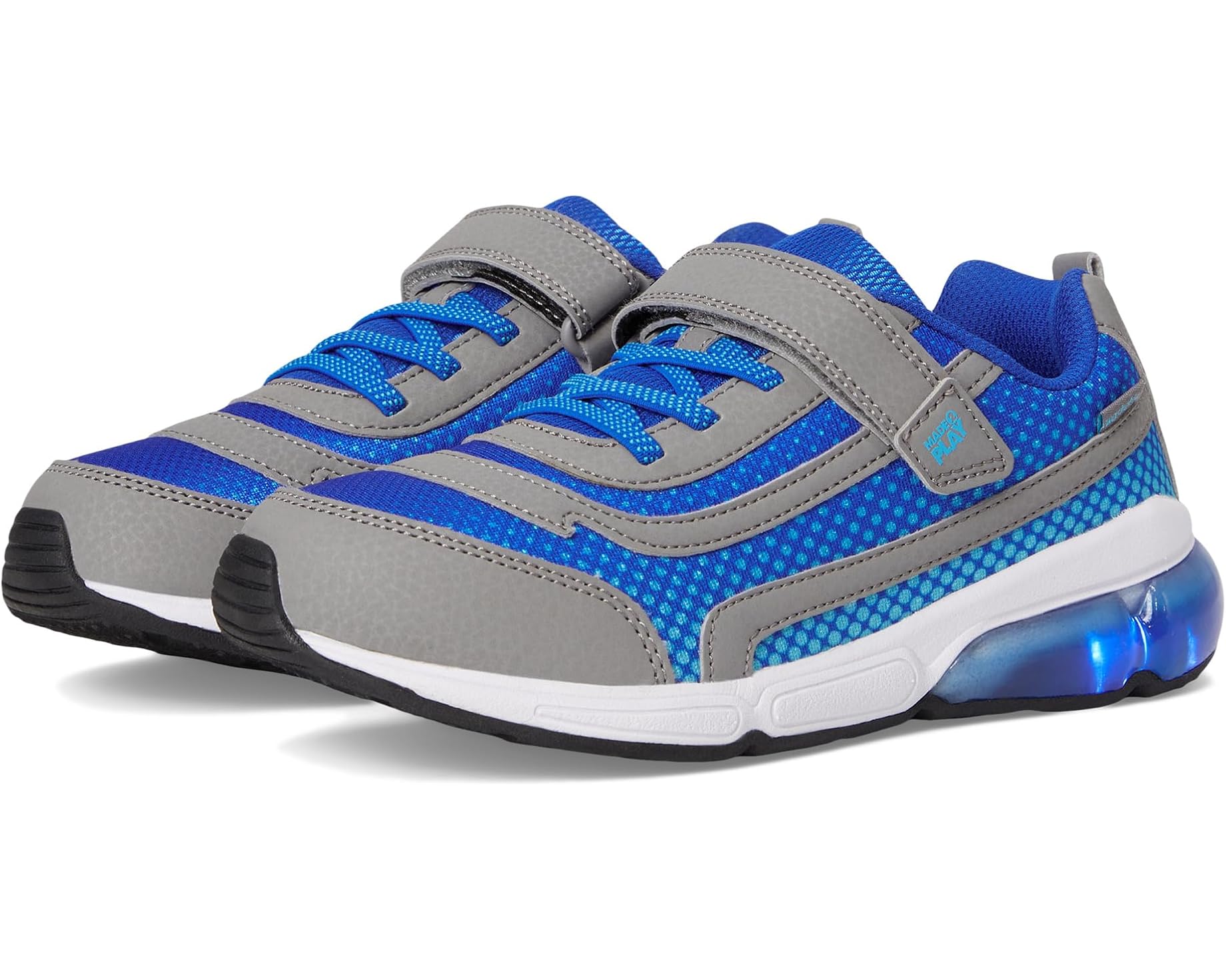 (取寄) ストライド ライト M2P サージ バウンス (インファント/リトル キッド) Stride Rite M2P Surge Bounce (Infant/Little Kid) Grey｜ジェットラグ店