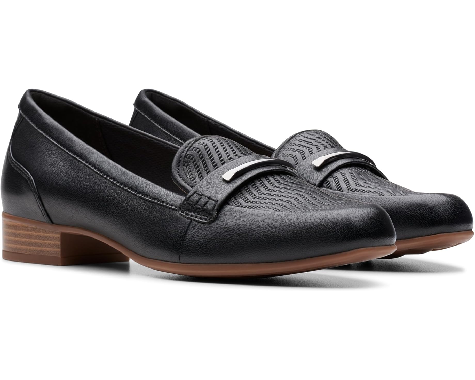 (取寄) クラークス レディース ジュリエット アスター Clarks women Juliet Aster Black Leather｜ジェットラグ店