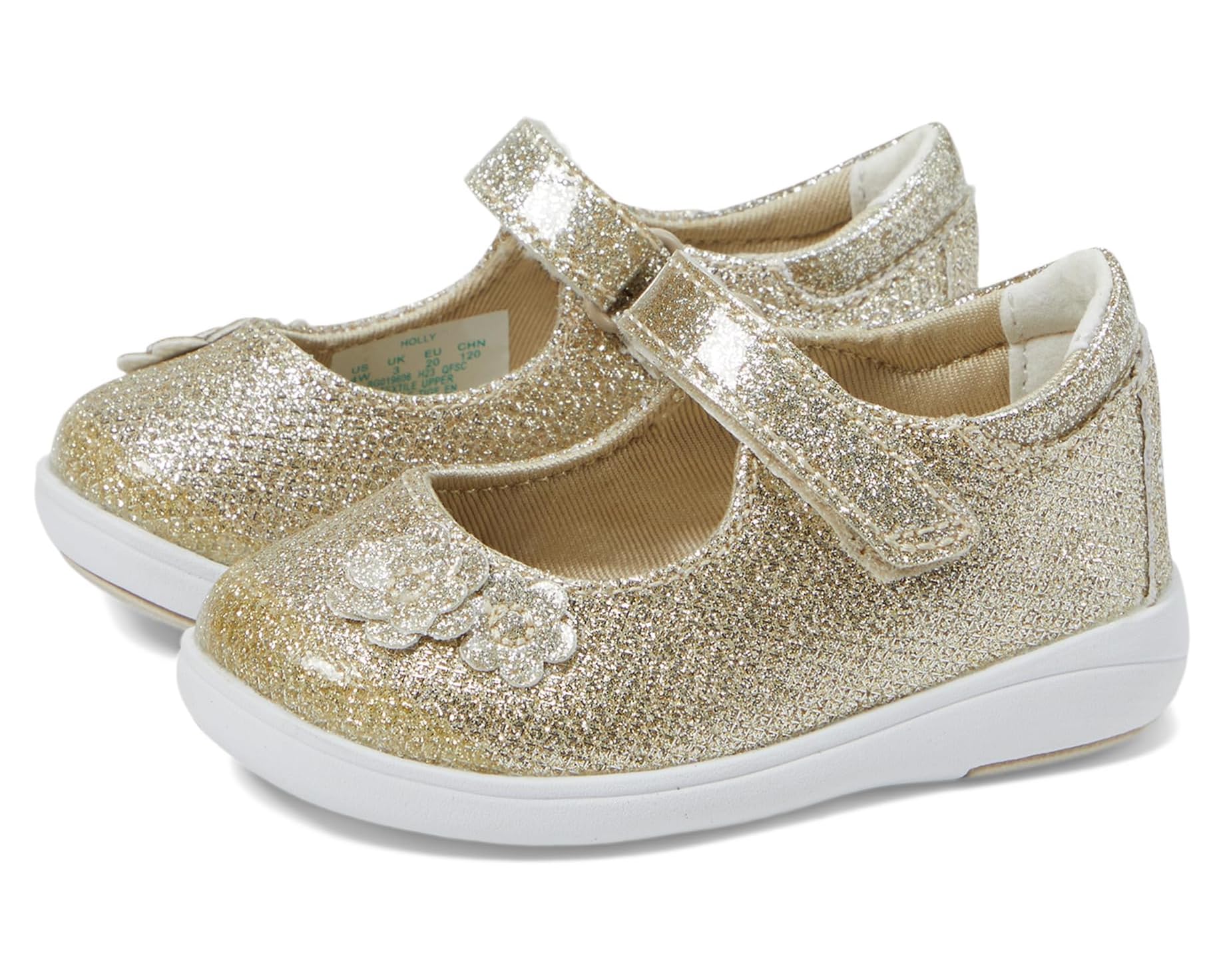 (取寄) ストライド ライト ホリー (トドラー) Stride Rite Holly (Toddler) Champagne｜ジェットラグ店