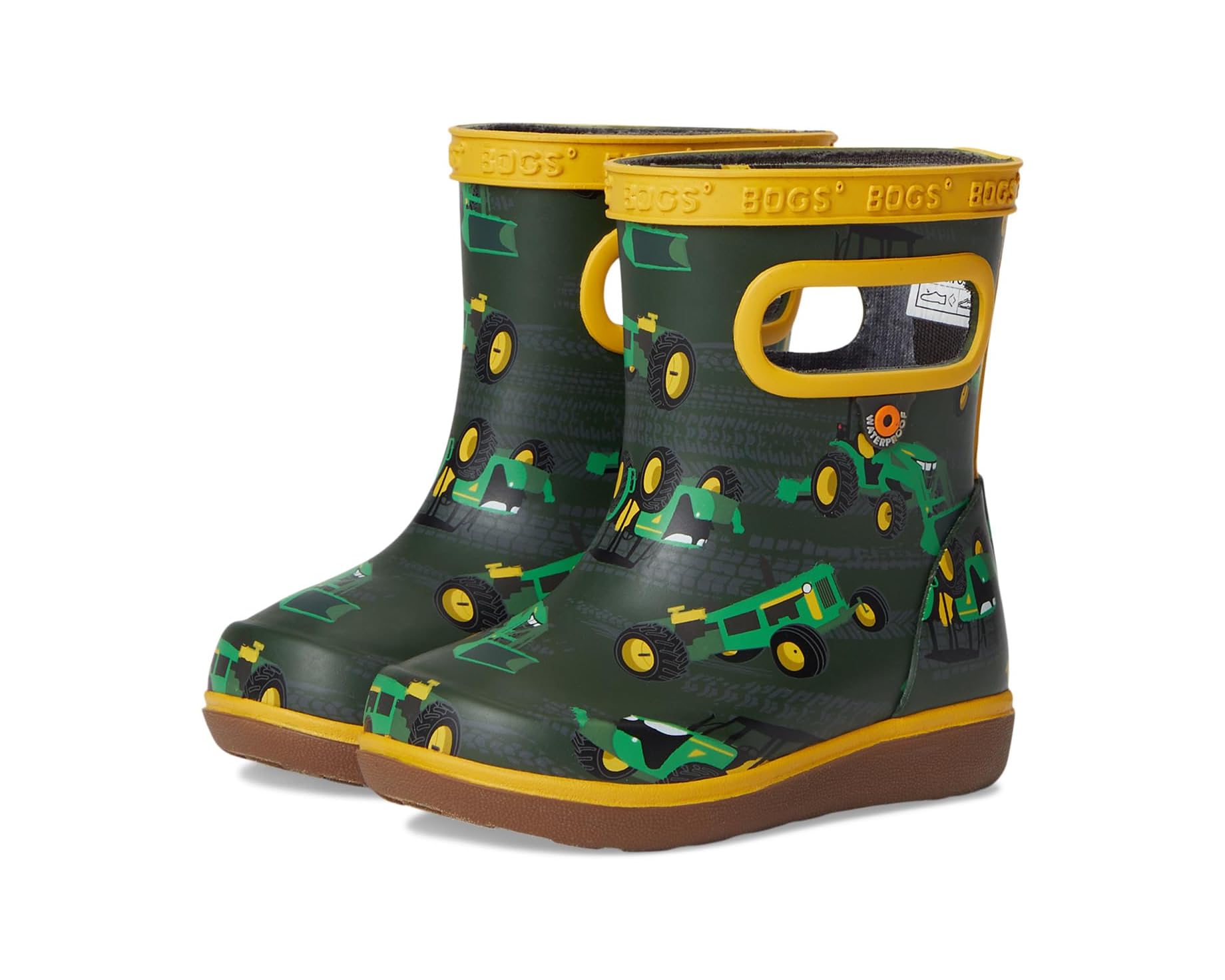 (取寄) ボグス キッズ スキッパー リ トラクター (トドラー) Bogs kids Skipper II Tractor (Toddler) Green Multi｜ジェットラグ店
