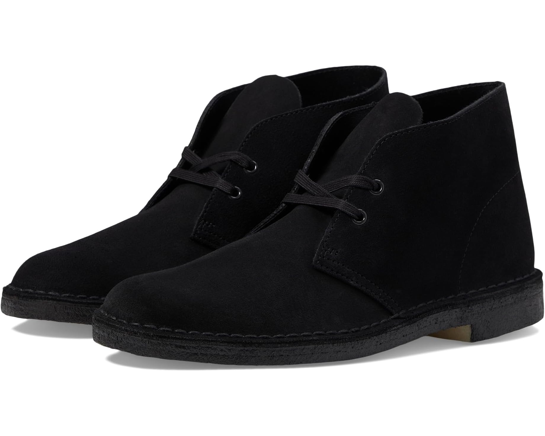 (取寄) クラークス メンズ デザート ブーツ Clarks men Desert Boots Black Suede 1|ジェットラグ店