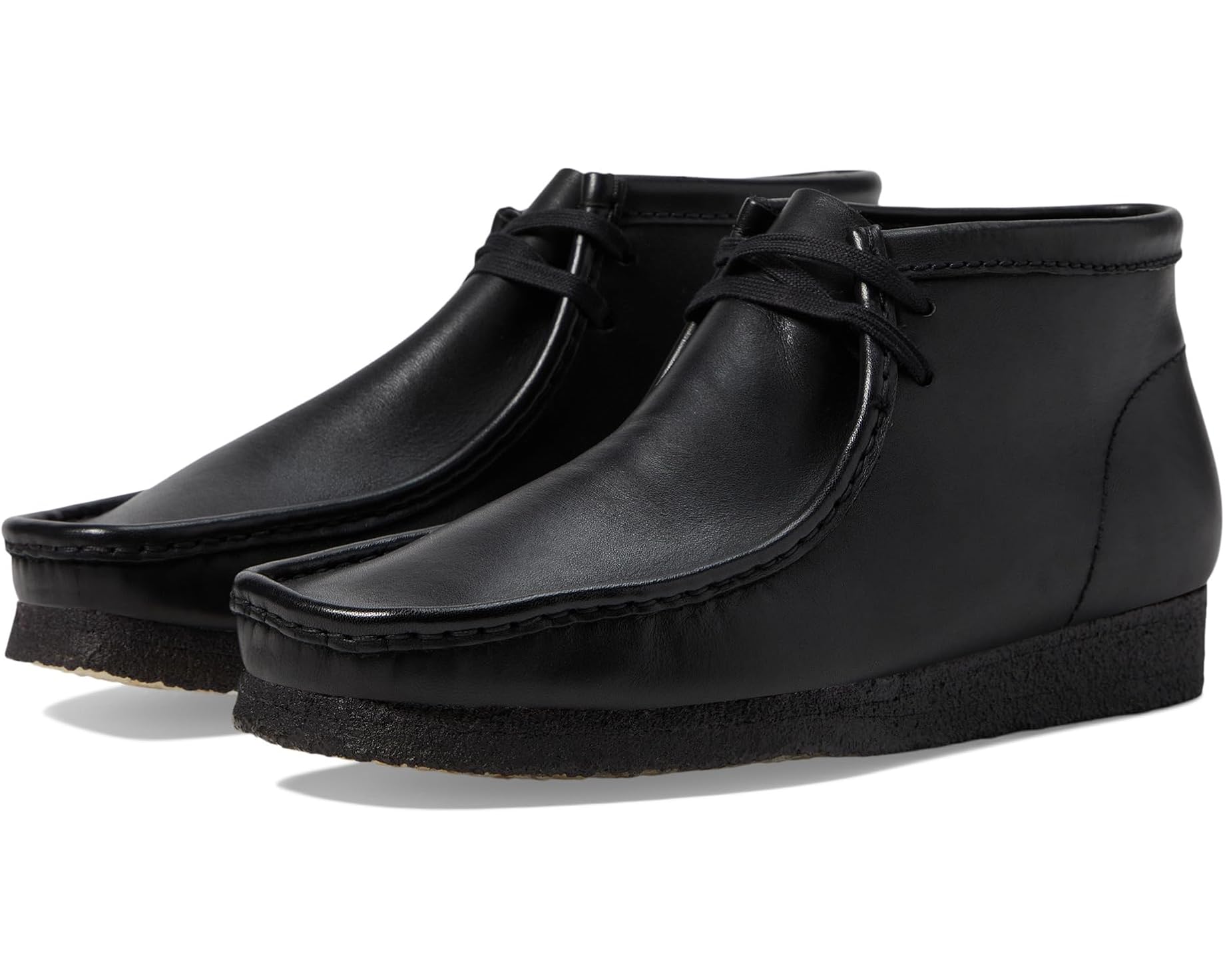 (取寄) クラークス メンズ ワラビー ブーツ Clarks men Wallabee Boots Black Leather｜ジェットラグ店