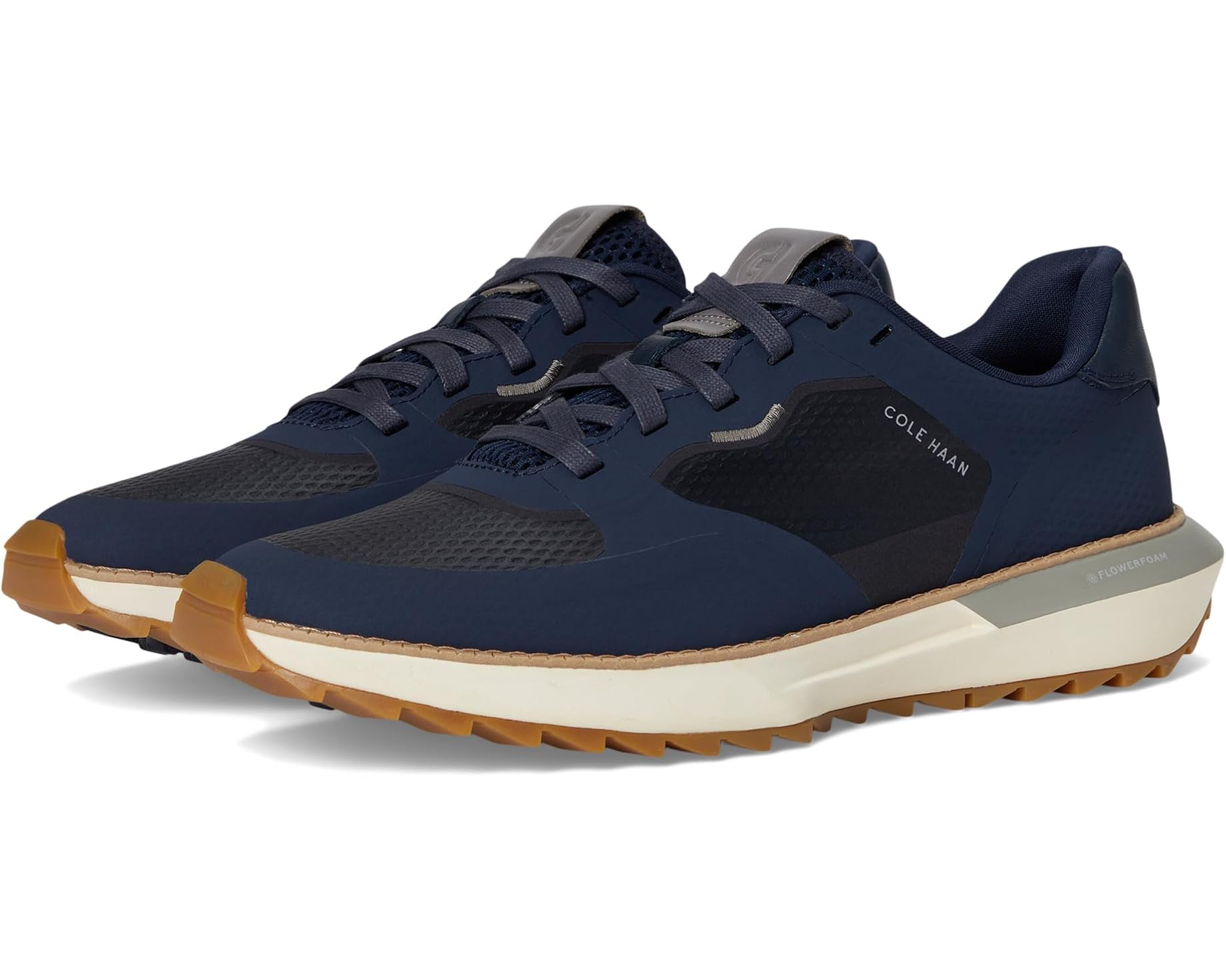 (取寄) コールハーン メンズ グランドプロ アッシュランド 2 ゴルフ Cole Haan men Grandpro Ashland 2 Golf Navy Blazer/Titanium/Ivory｜ジェットラグ店