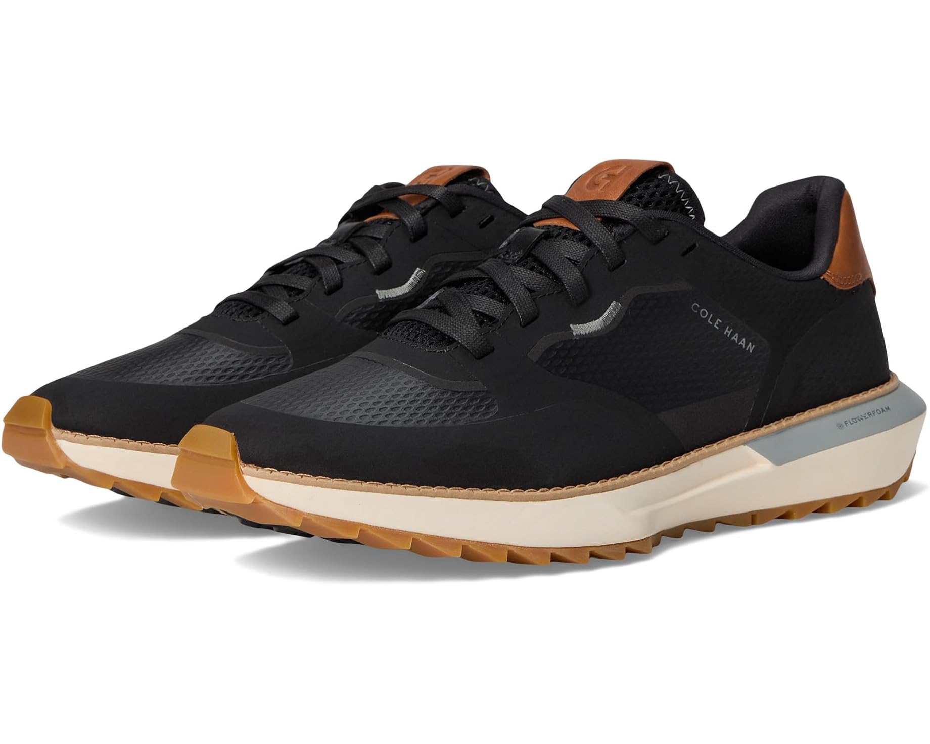 (取寄) コールハーン メンズ グランドプロ アッシュランド 2 ゴルフ Cole Haan men Grandpro Ashland 2 Golf Black/New Caramel/Ivory｜ジェットラグ店