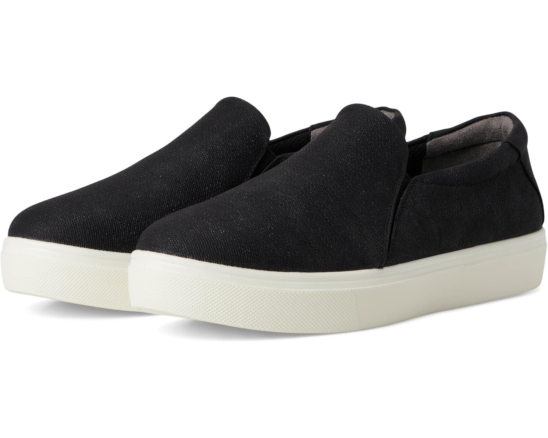 (取寄) レディース マディソン クラウド Dr. Scholl's women Madison Cloud Loafer/Moc Black Faux Leather|ジェットラグ店