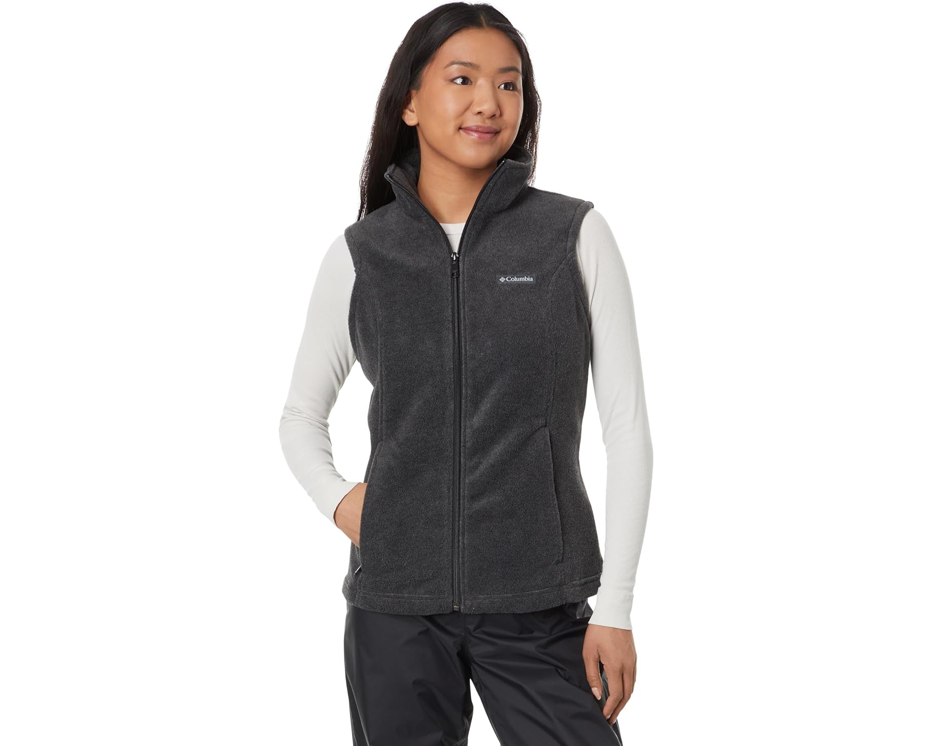 (取寄) コロンビア レディース ベントン スプリングス ベスト Columbia women Benton Springs Vest Charcoal Heather|ジェットラグ店