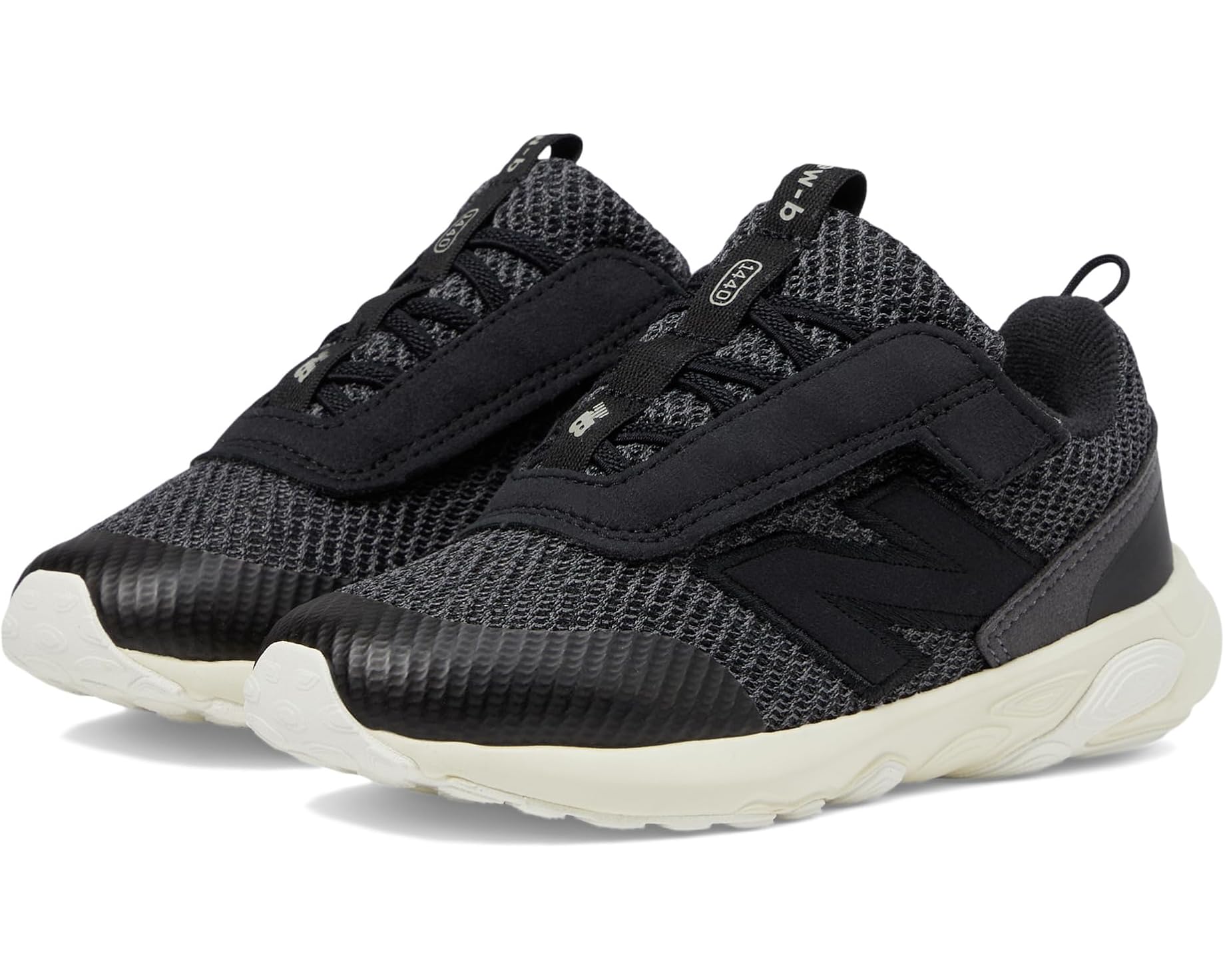 (取寄) ニューバランス キッズ ニュー-B 1440 (インファント/トドラー) New Balance kids New-B 1440 (Infant/Toddler) Black/Angora｜ジェットラグ店