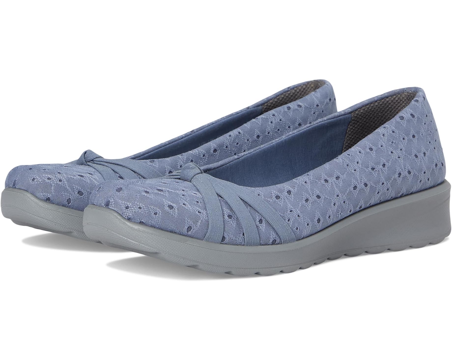 (取寄) ライフストライド レディース ジェム 2 スキマーズ LifeStride women Gem 2 Skimmers Blue Floral Dot Fabric｜ジェットラグ店