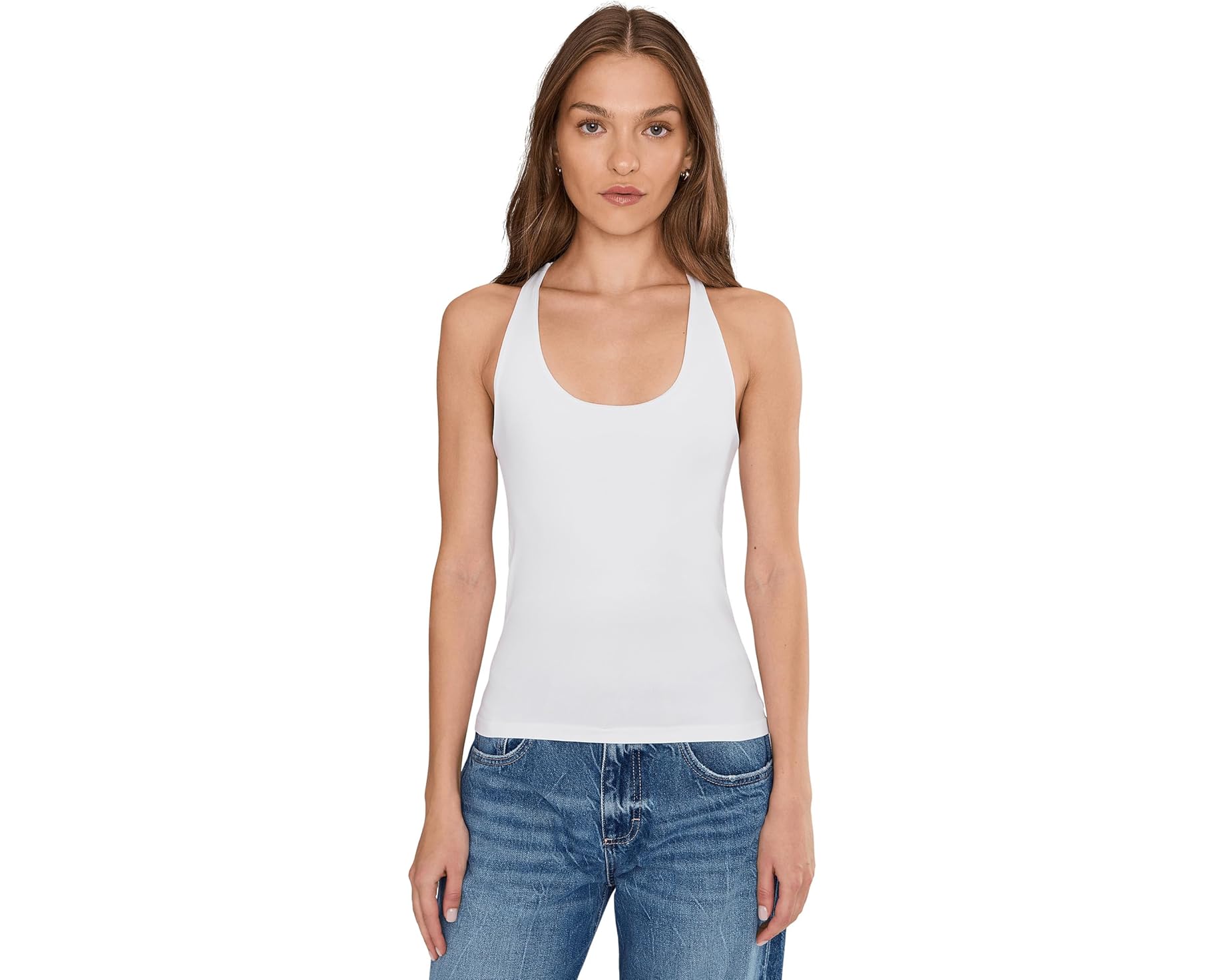 (取寄) フリーピープル レディース クリーン ラインズ レイサーバック Free People women Clean Lines Racerback White|ジェットラグ店