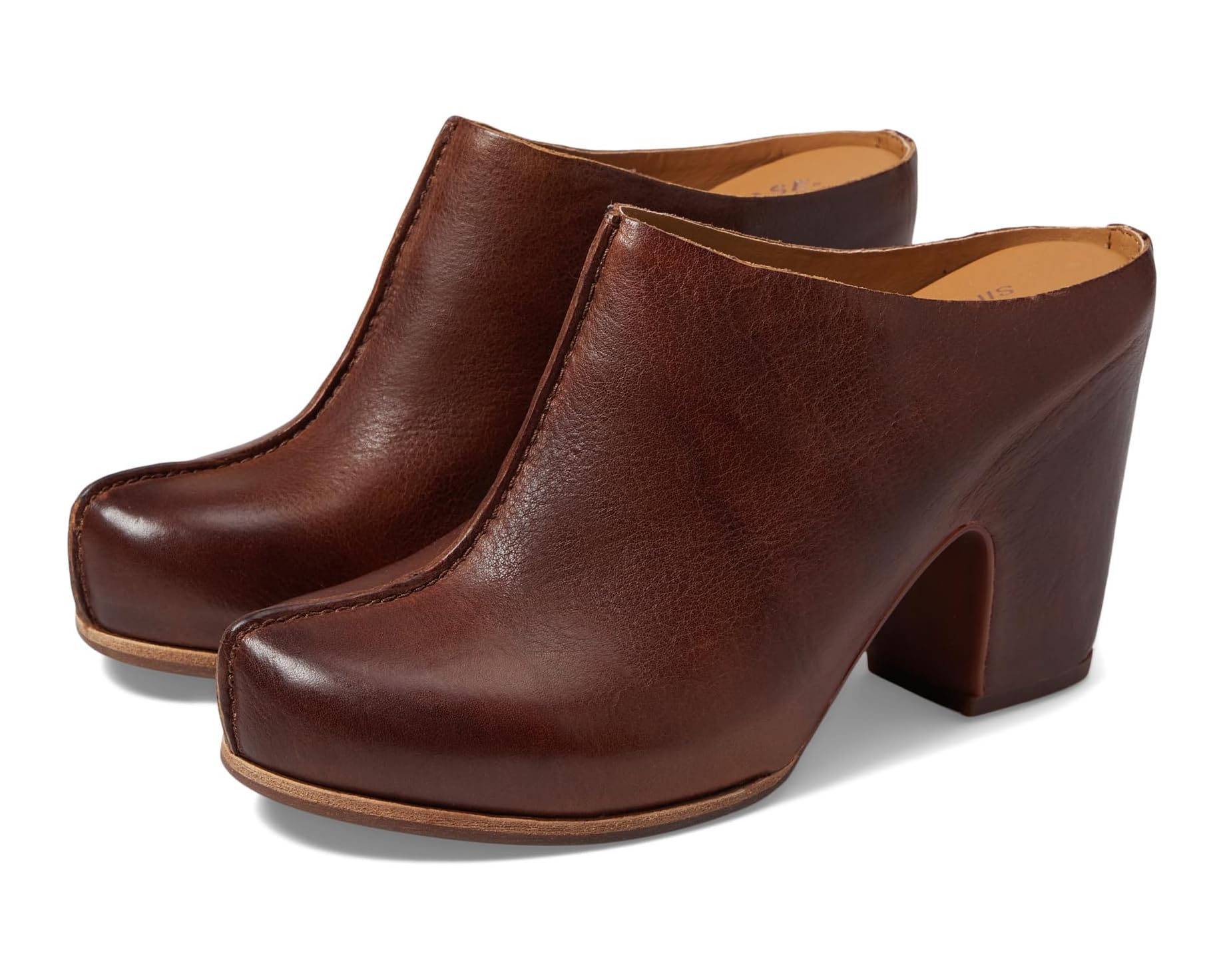 (取寄) コークイーズ レディース サガノ Kork-Ease women Sagano Brown Full Grain Leather｜ジェットラグ店