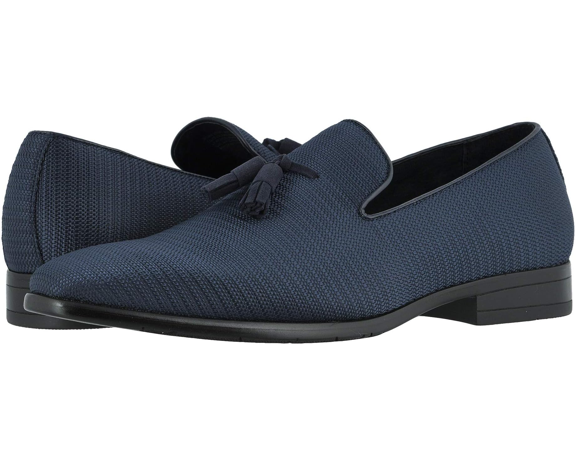 (取寄) ステイシー アダムス メンズ タズウェル プレーン トゥ スリッポン Stacy Adams men Tazewell Plain Toe Slip-On Navy｜ジェットラグ店