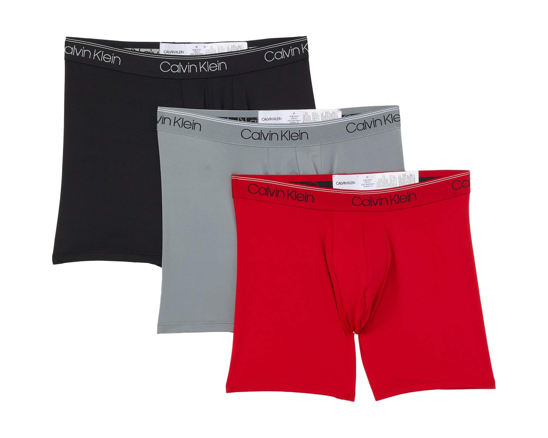 (取寄) カルバンクライン アンダーウェア メンズ ミクロ ストレッチ ボクサー ブリーフ 3-パック Calvin Klein Underwear men Micro Stretch Boxer Brief 3-Pack Black 1|ジェットラグ店