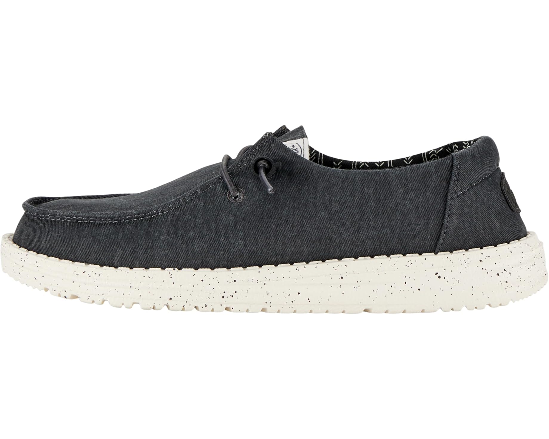 (取寄) ヘイ デュード レディース ウェンディ ストレッチ キャンバス Hey Dude women Wendy Stretch Canvas Black｜ジェットラグ店