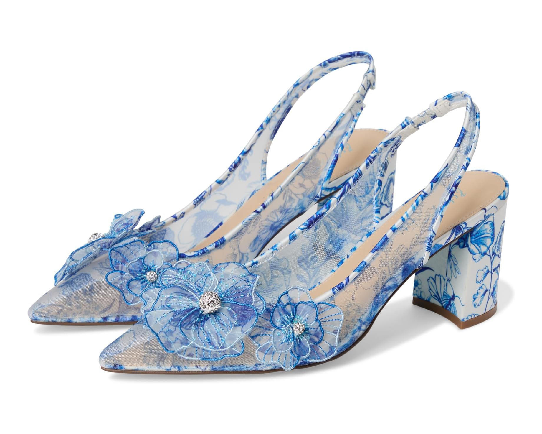 (取寄) ブルー バイ ベッツィジョンソン レディース ペトラ Blue by Betsey Johnson women Petra White Blue Floral｜ジェットラグ店